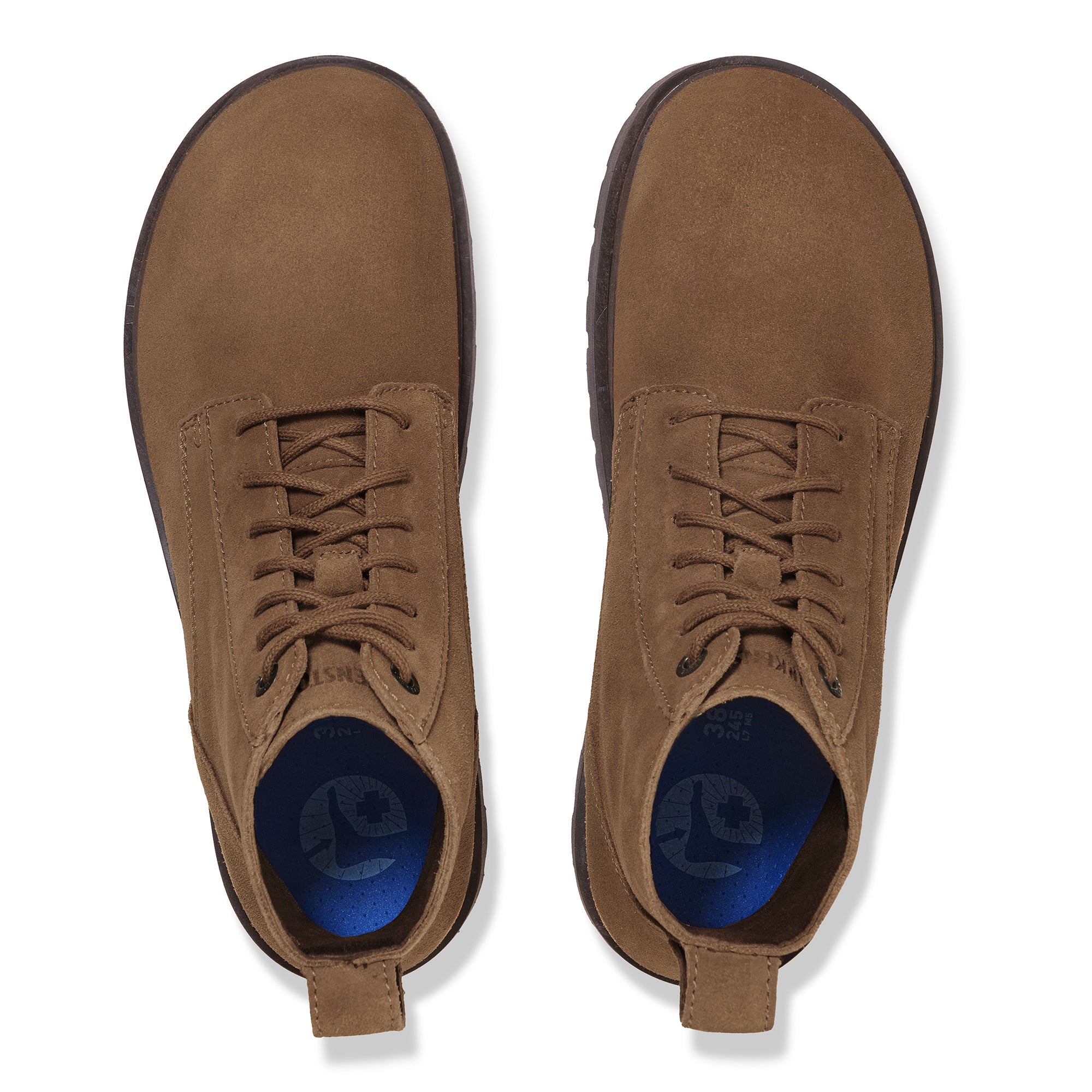 Birkenstock Women's Highwood Lace Mid dark tea suede