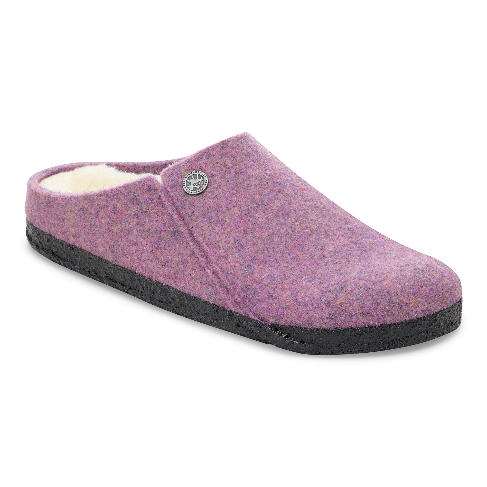 Birkenstock Zermatt Shearling mauve wool/natural shearling
