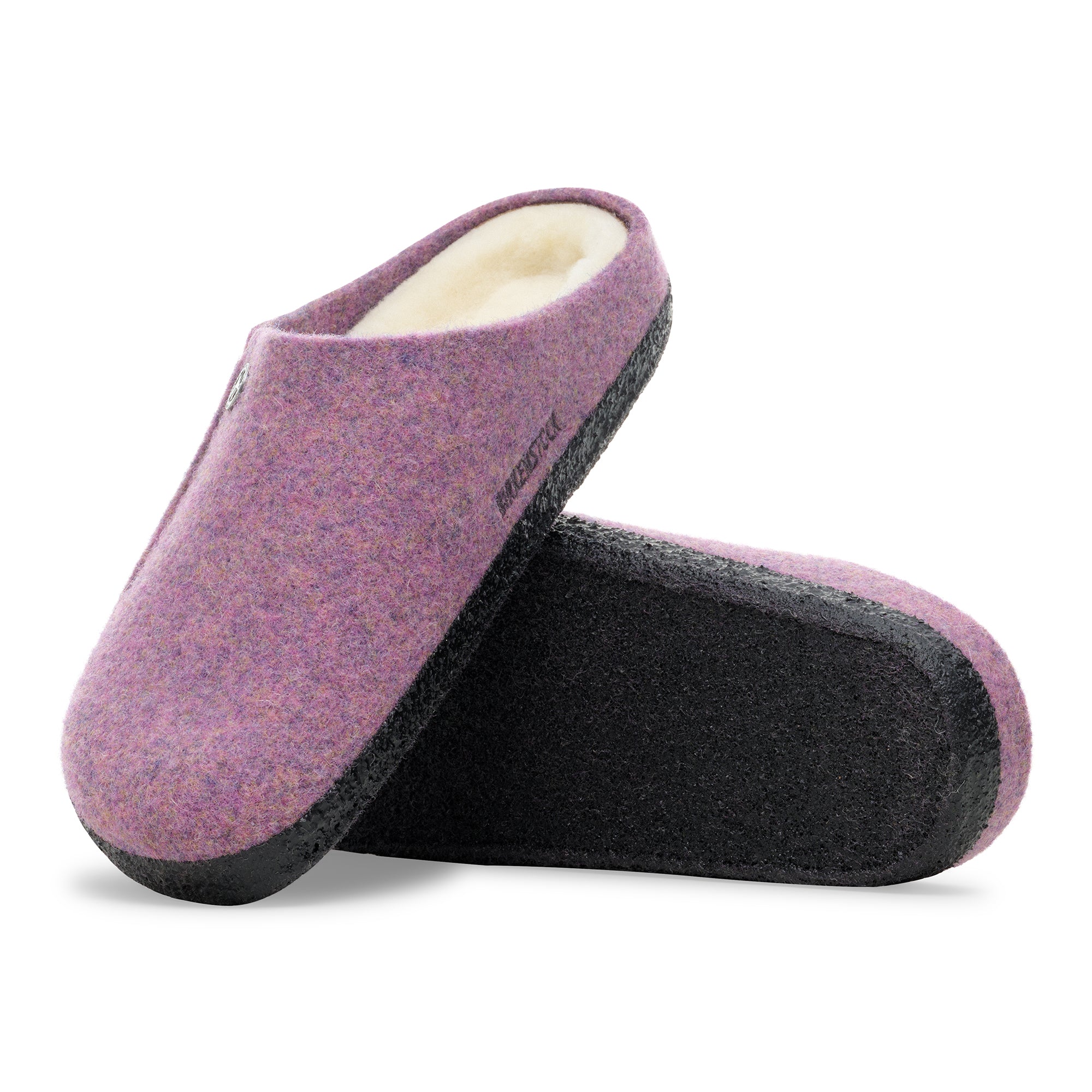 Birkenstock Zermatt Shearling mauve wool/natural shearling