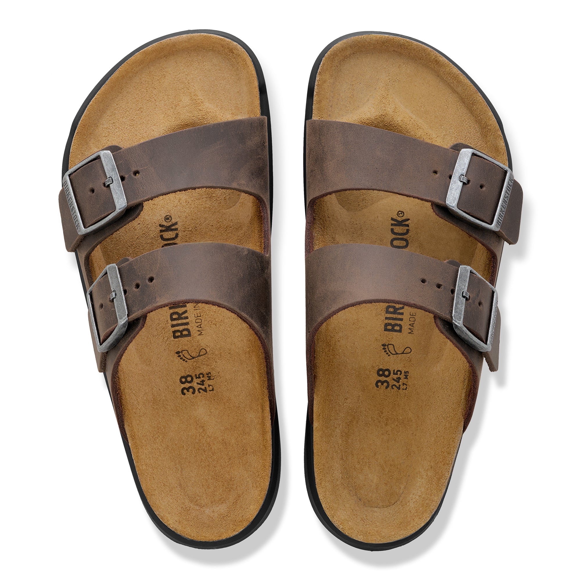 Birkenstock Women's Arizona Crosstown habana oiled leather