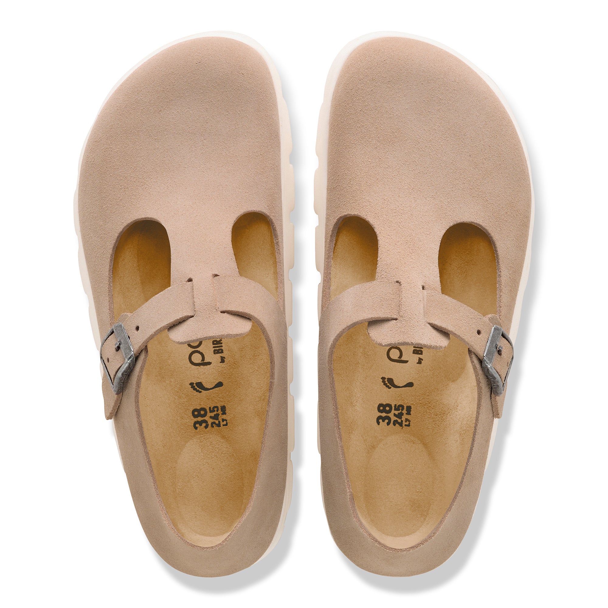 Papillio Paris Chunky warm sand suede by Birkenstock