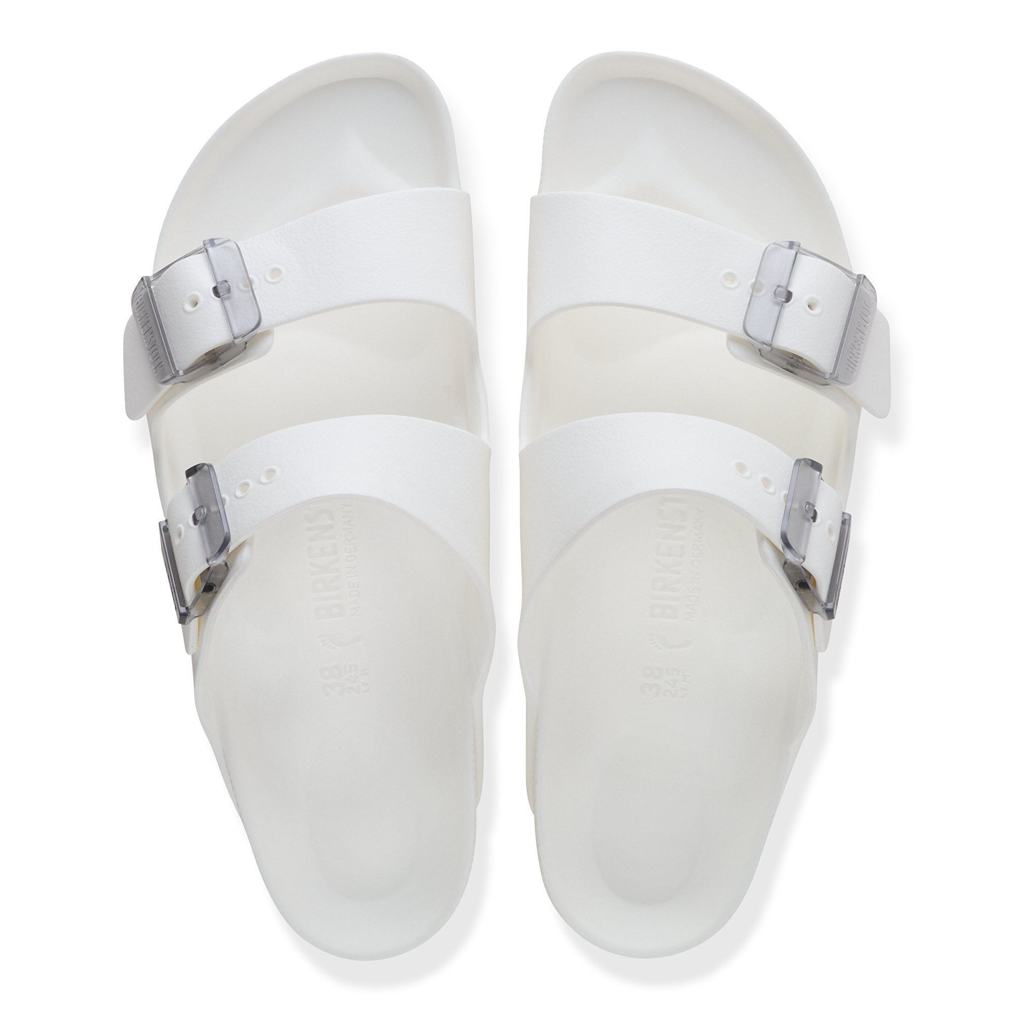 Birkenstock Arizona Stealth Buckle EVA white