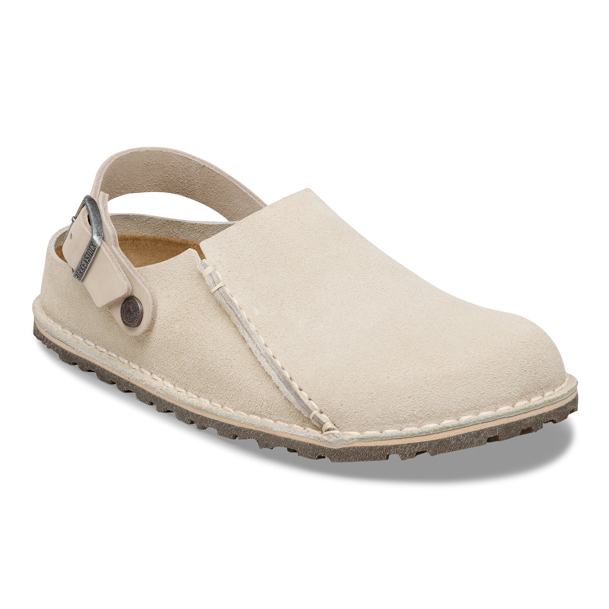 Birkenstock Lutry oyster suede