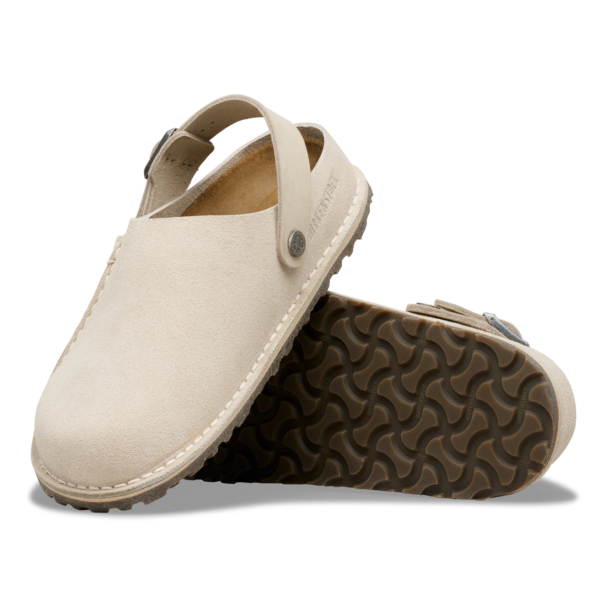 Birkenstock Lutry oyster suede