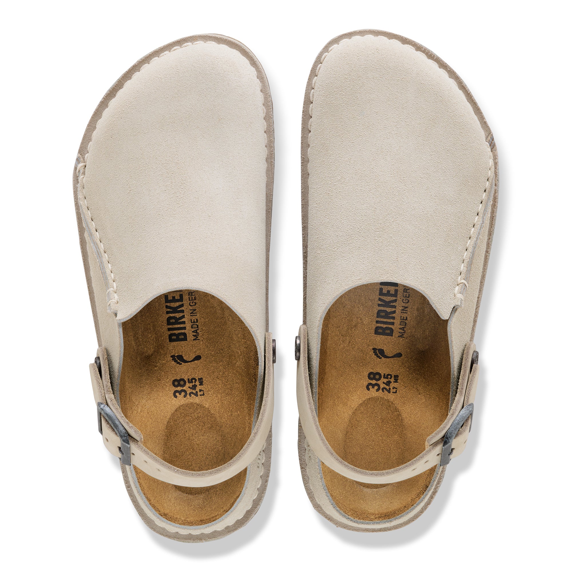 Birkenstock Lutry oyster suede