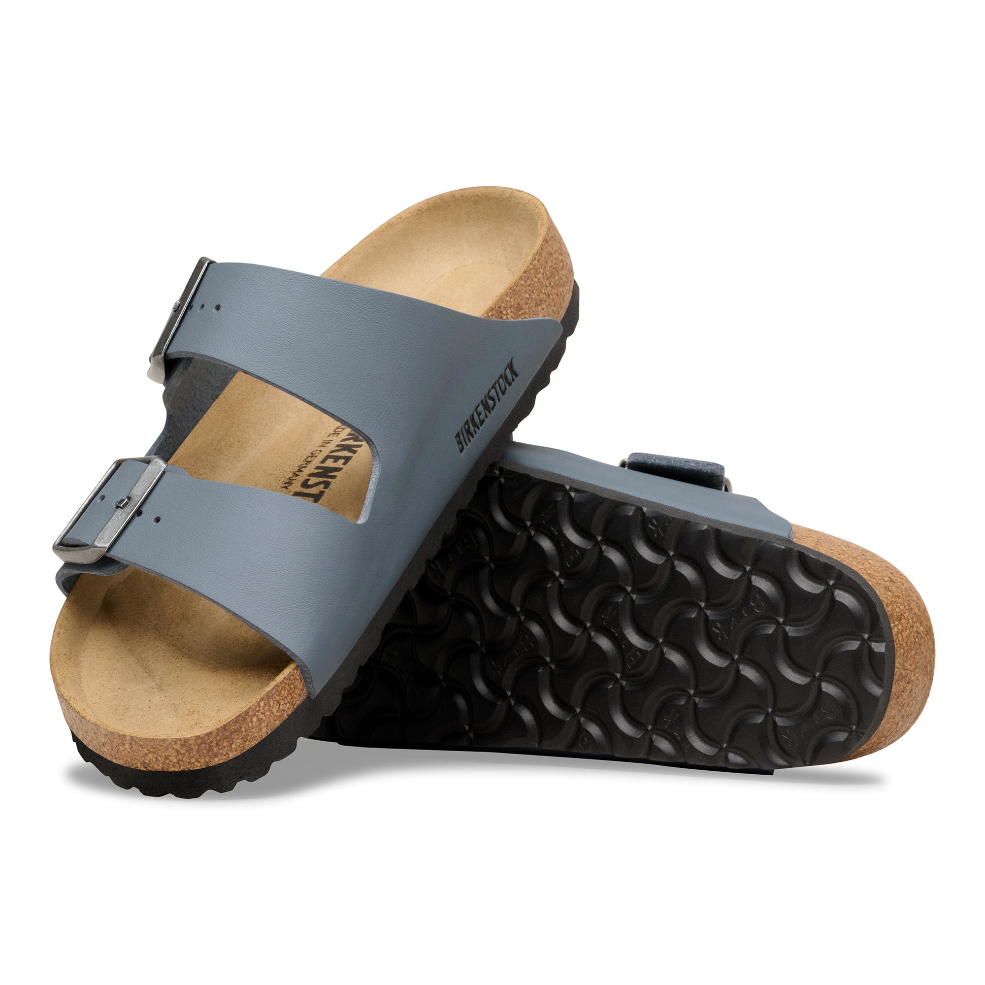Birkenstock Arizona basalt gray Birko-Flor