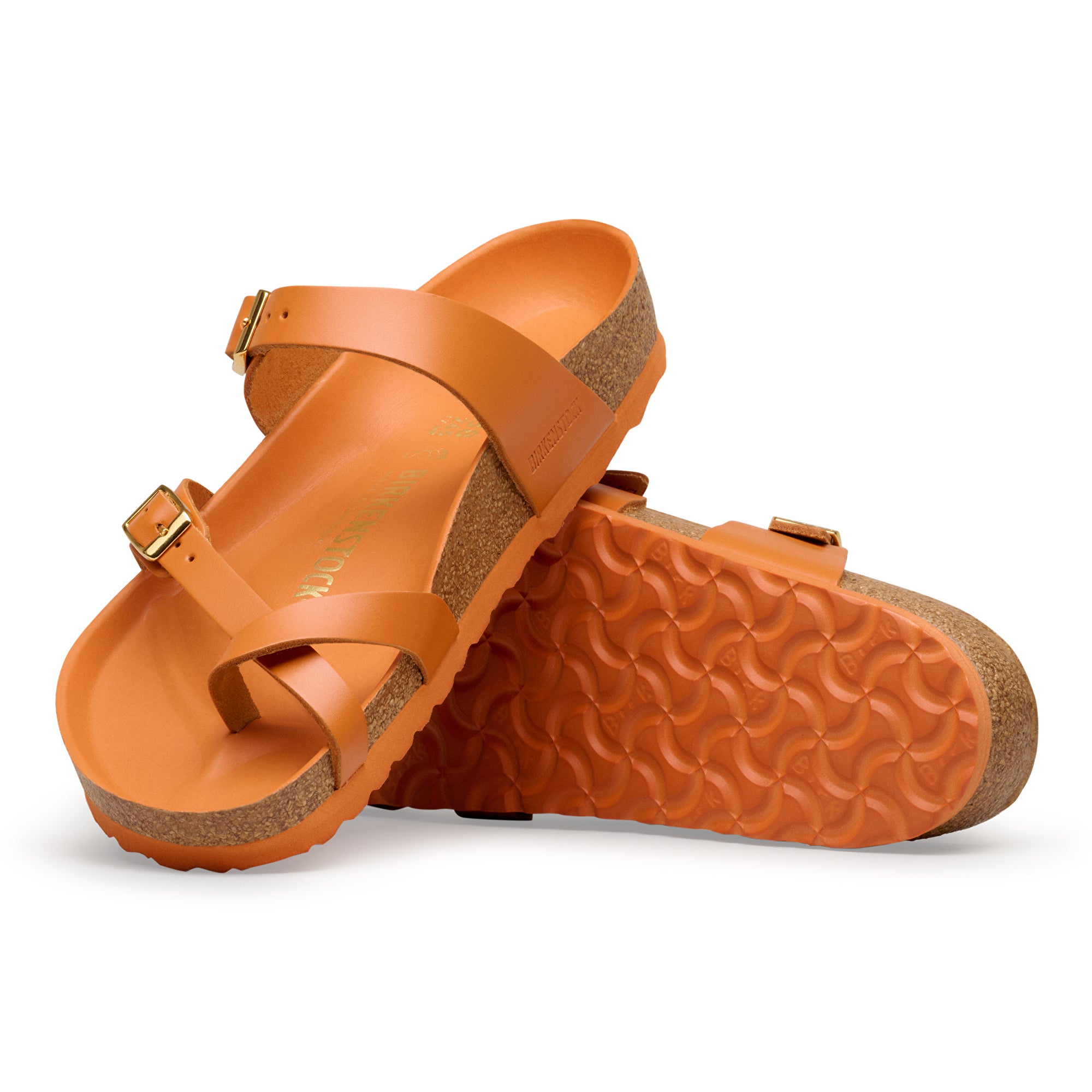 Birkenstock Mayari Hex amalfi kurkuma leather
