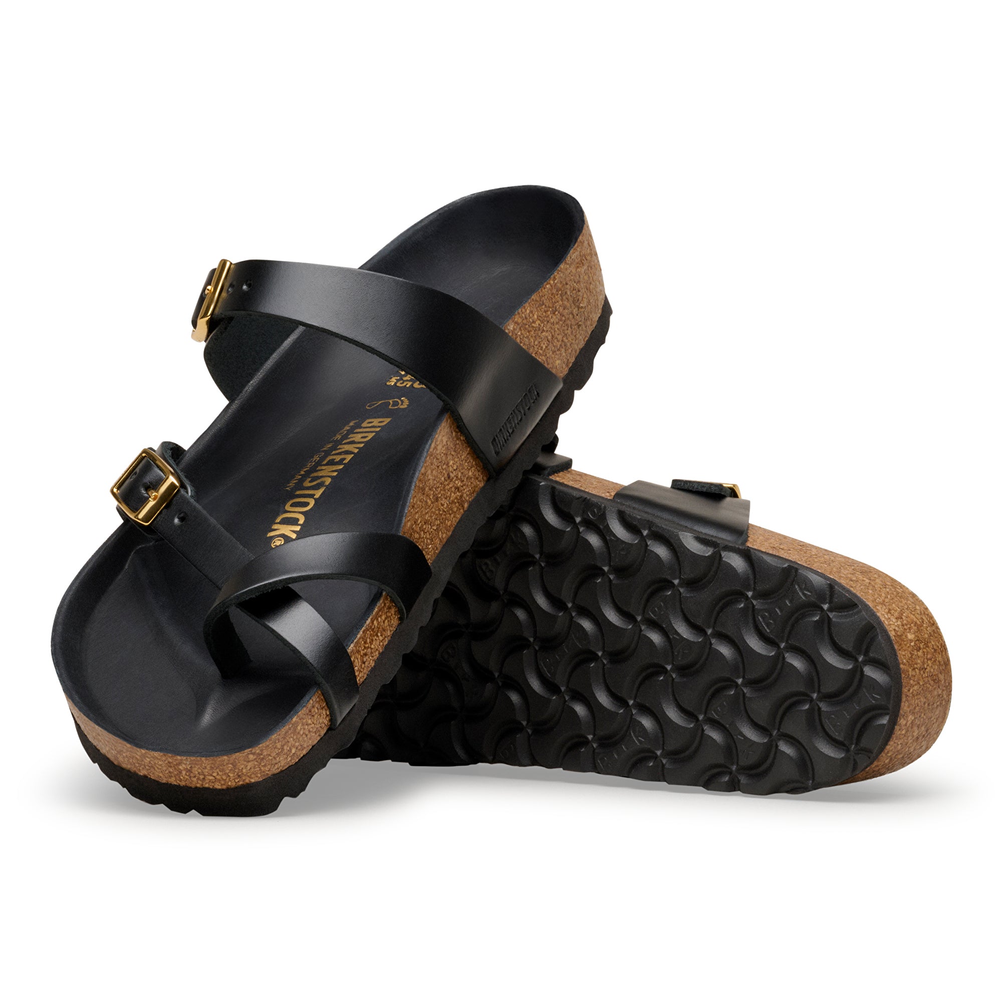 Birkenstock Mayari Hex amalfi black leather