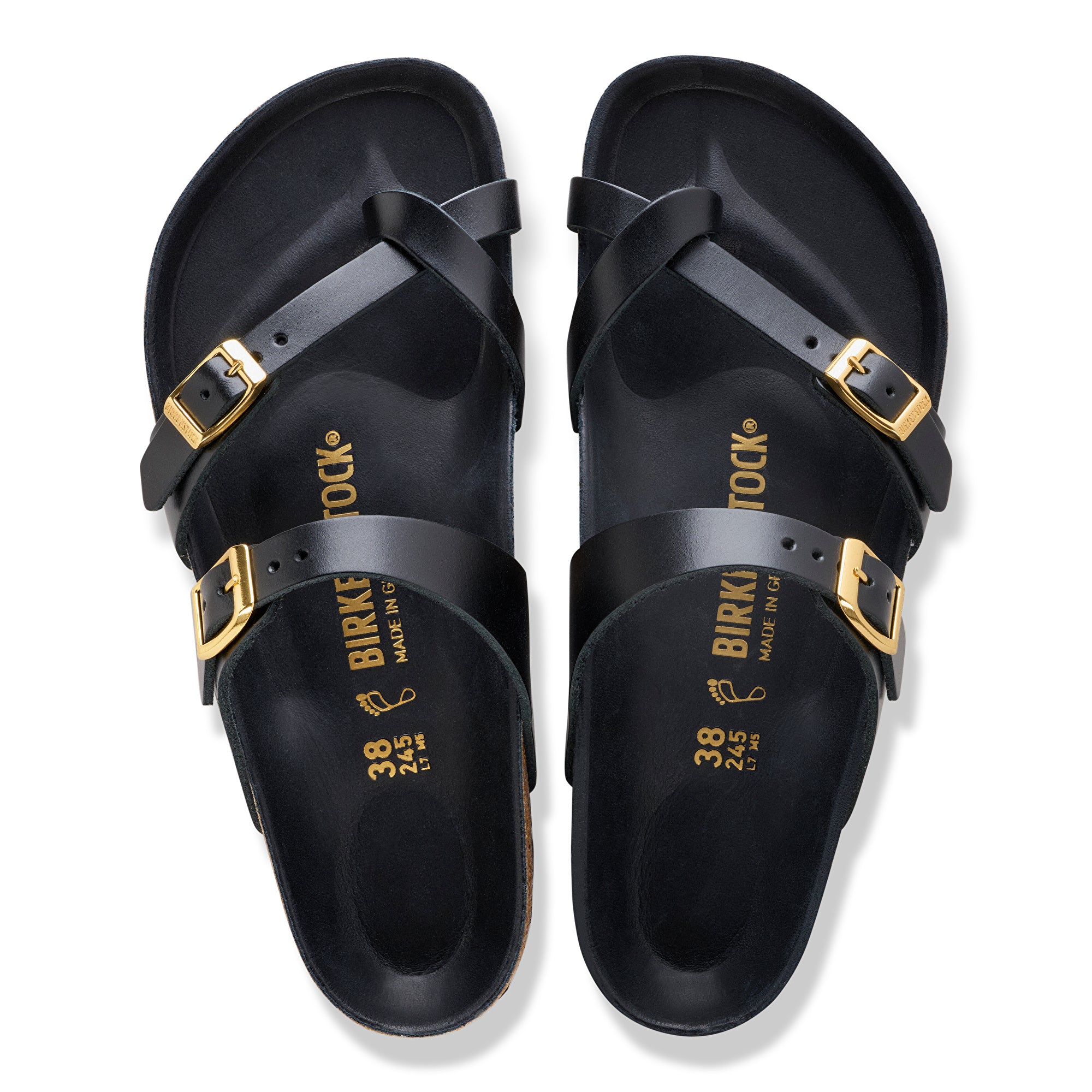 Birkenstock Mayari Hex amalfi black leather
