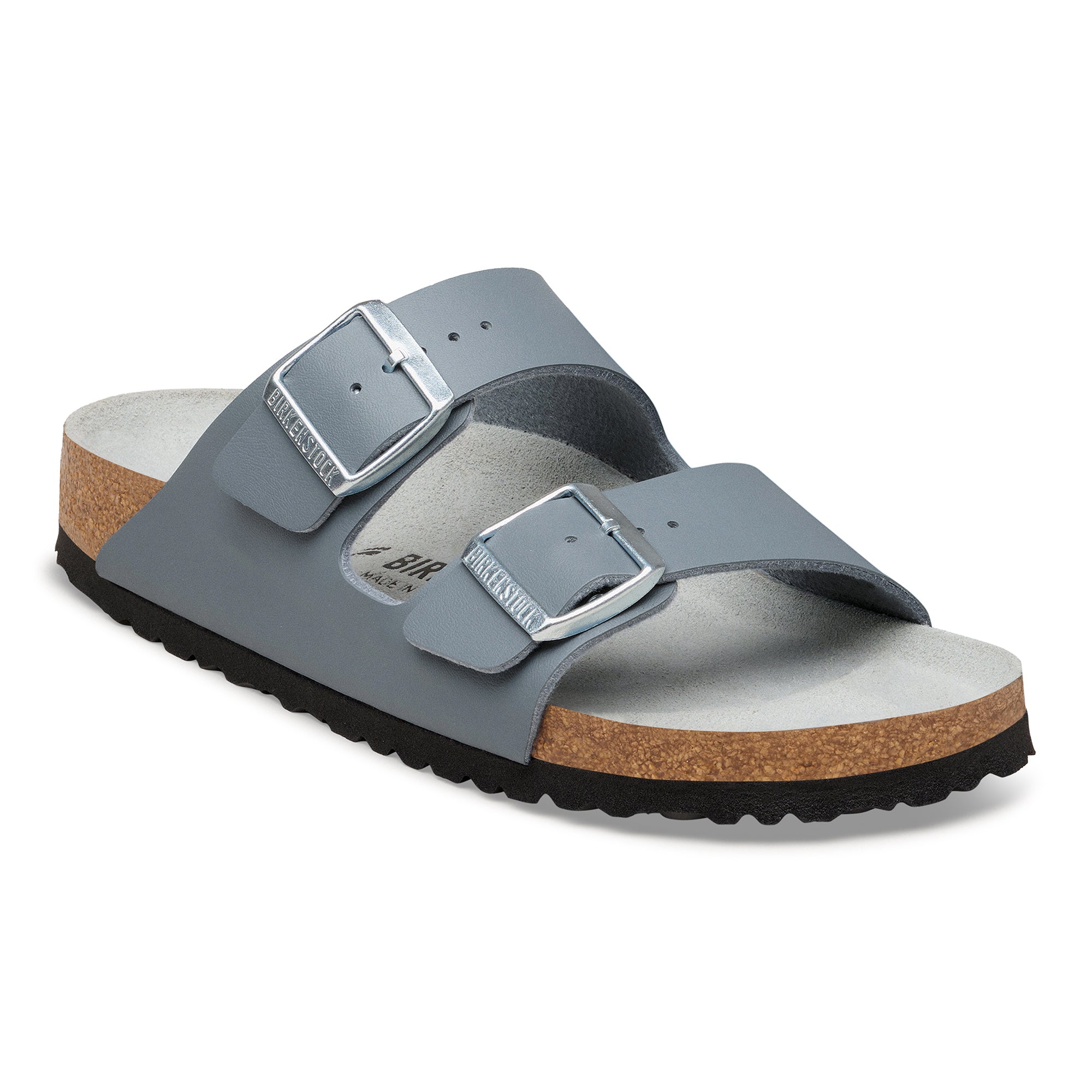 Birkenstock Arizona basalt gray Birko-Flor tonal