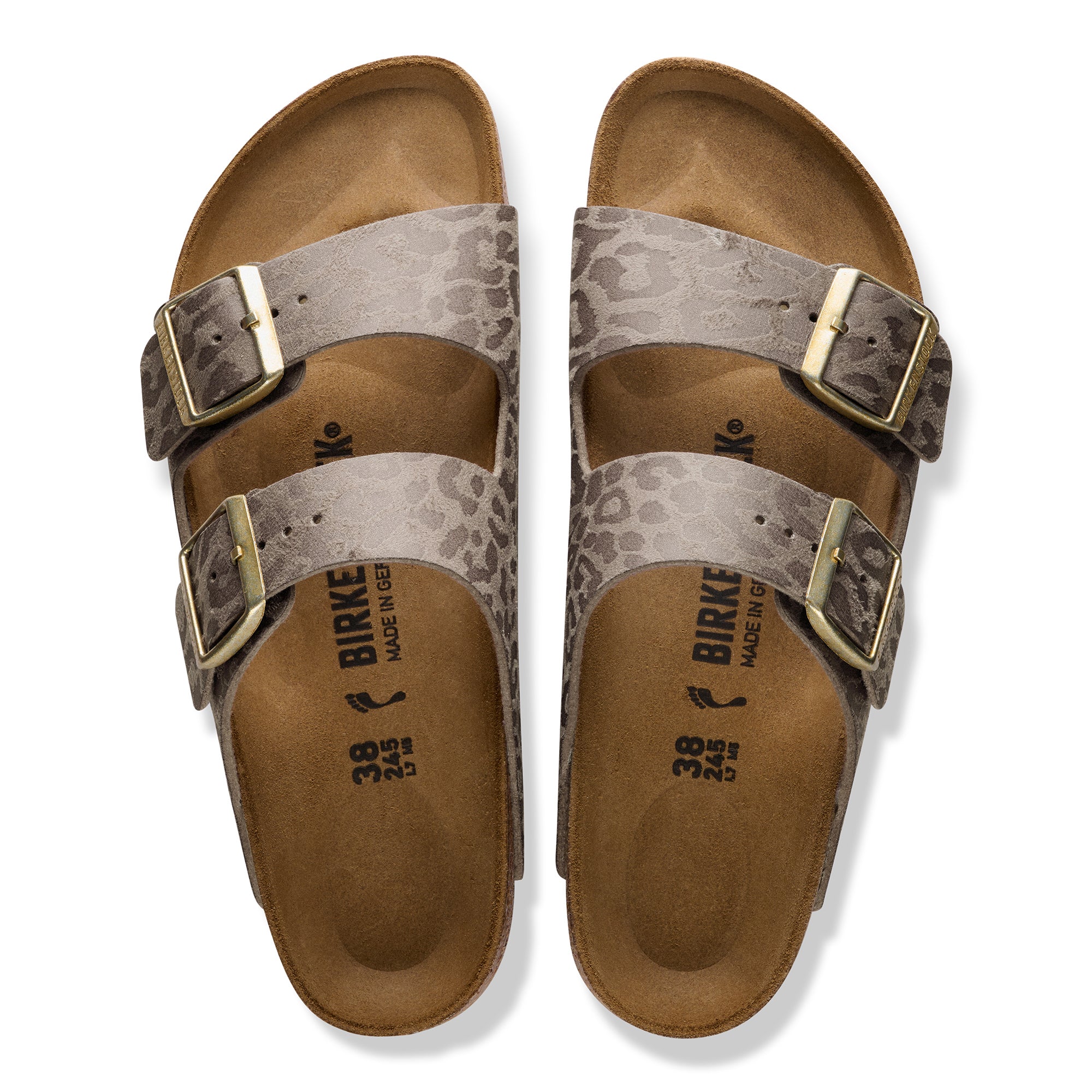 Birkenstock Arizona leo gray taupe Birkibuc