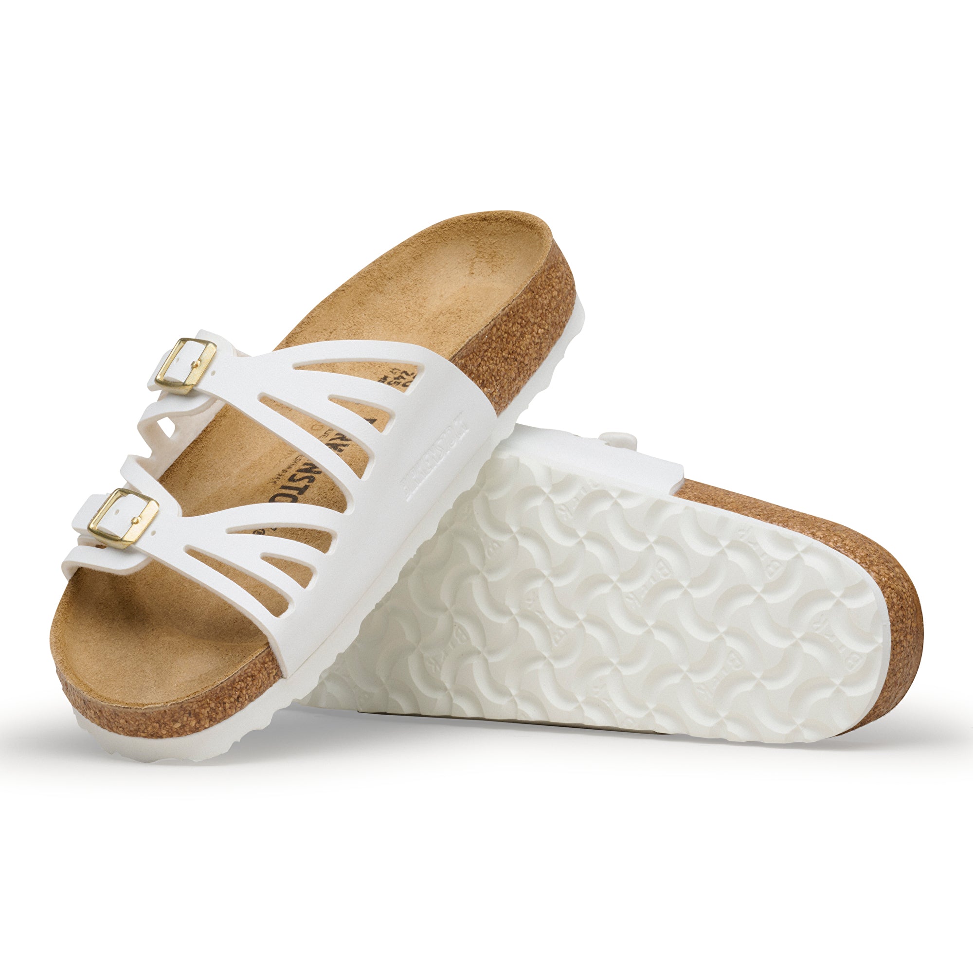 Birkenstock Granada white Birko-Flor