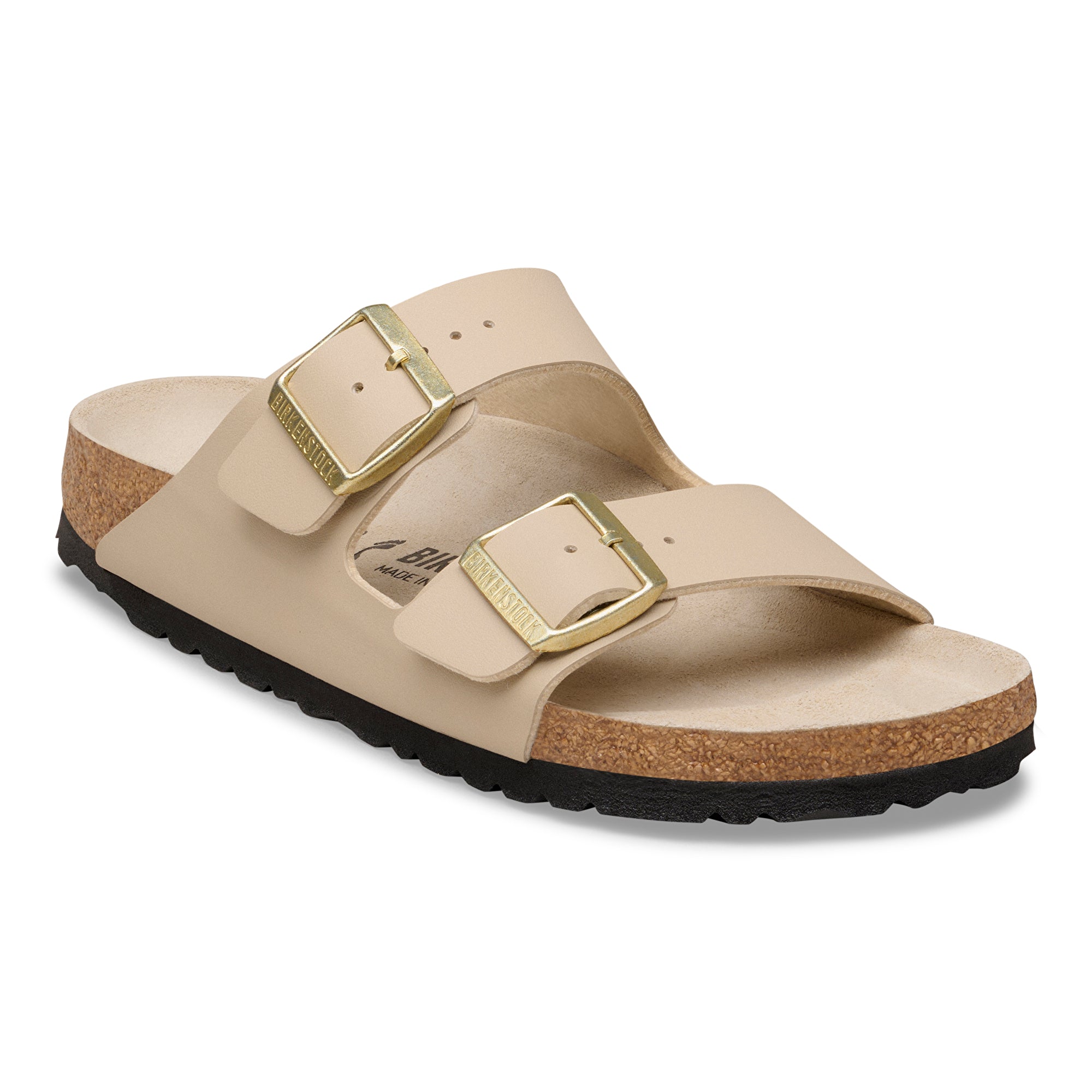 birkenstock sandcastle vs tobacco Arizona Suede Sandals this style is suitable for women. Birkenstock Arizona sandcastle Birko-Flor tonal