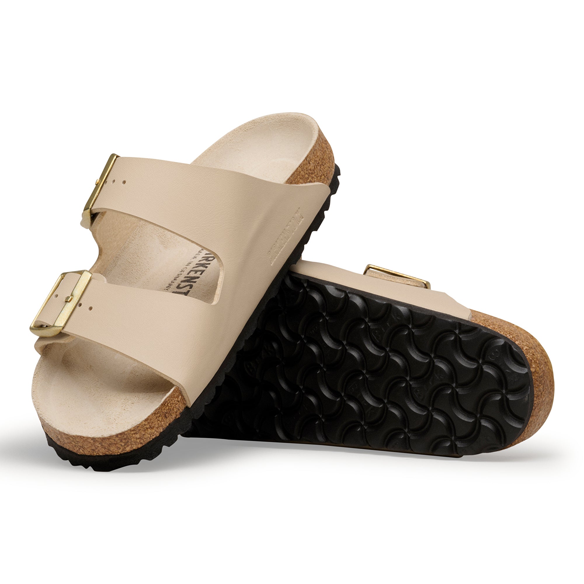 Birkenstock Arizona sandcastle Birko-Flor tonal