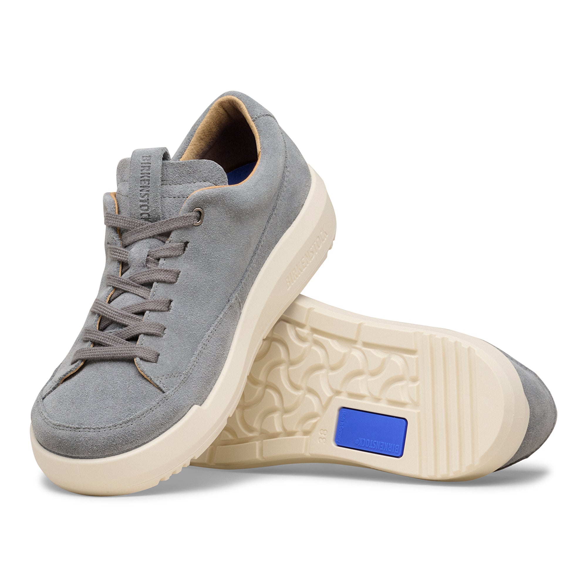 Birkenstock Melbourne basalt gray suede