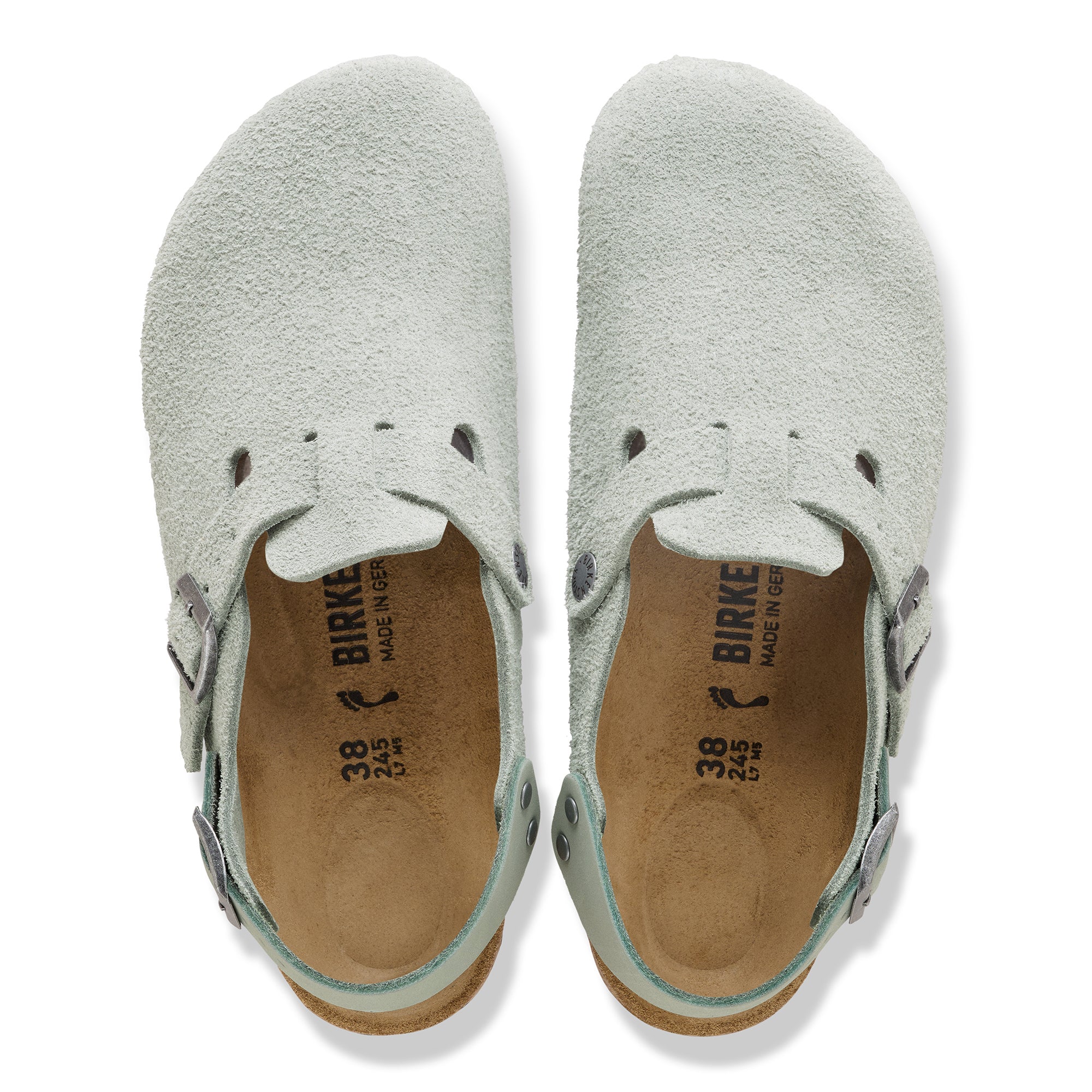 Birkenstock Tokio pure sage suede