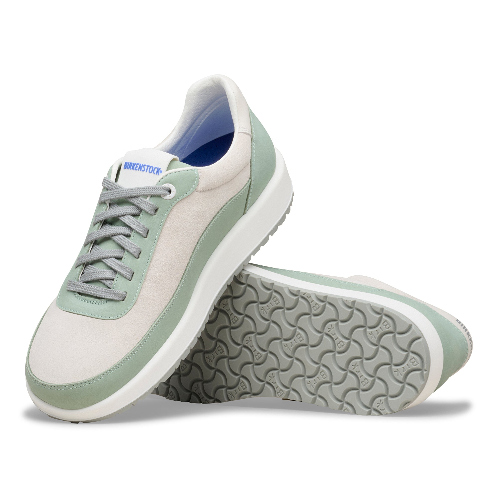 Birkenstock Honnef City pure sage nubuck/antique white suede