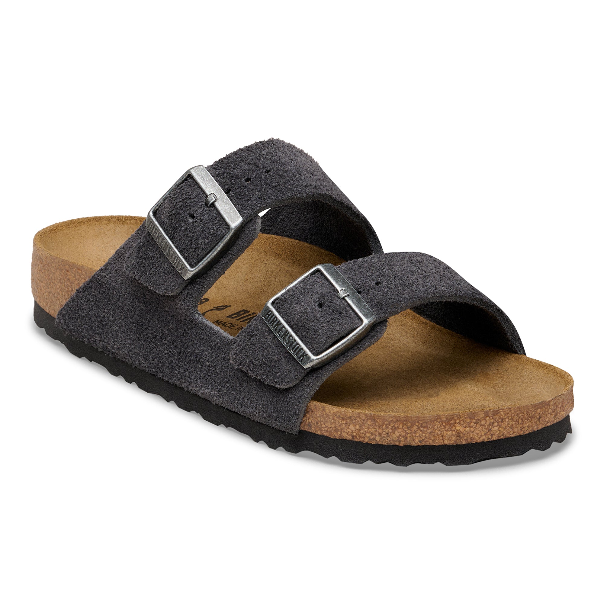 Birkenstock Arizona charcoal suede