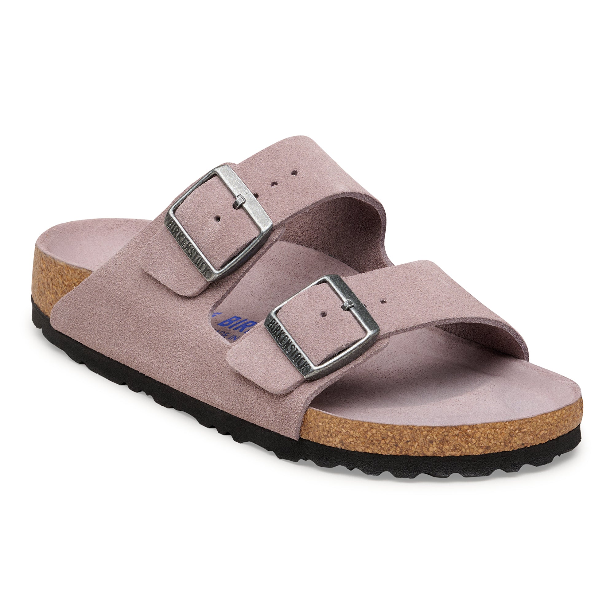Birkenstock Arizona Soft Footbed faded purple suede tonal