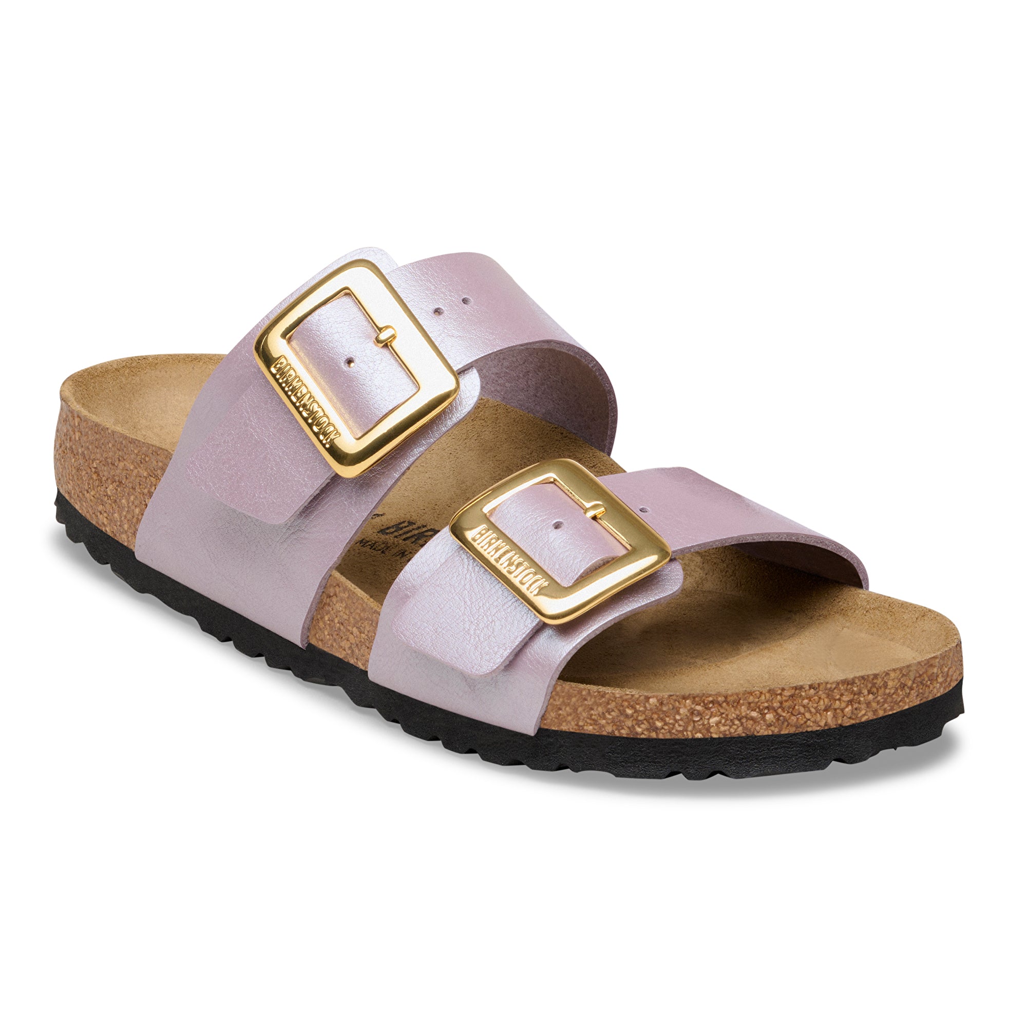 Birkenstock Sydney Luxe Buckle graceful orchid Birko-Flor