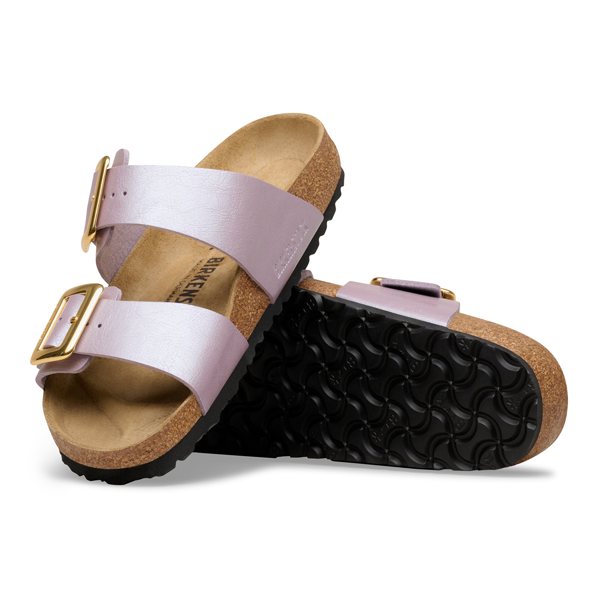 Birkenstock Sydney Luxe Buckle graceful orchid Birko-Flor