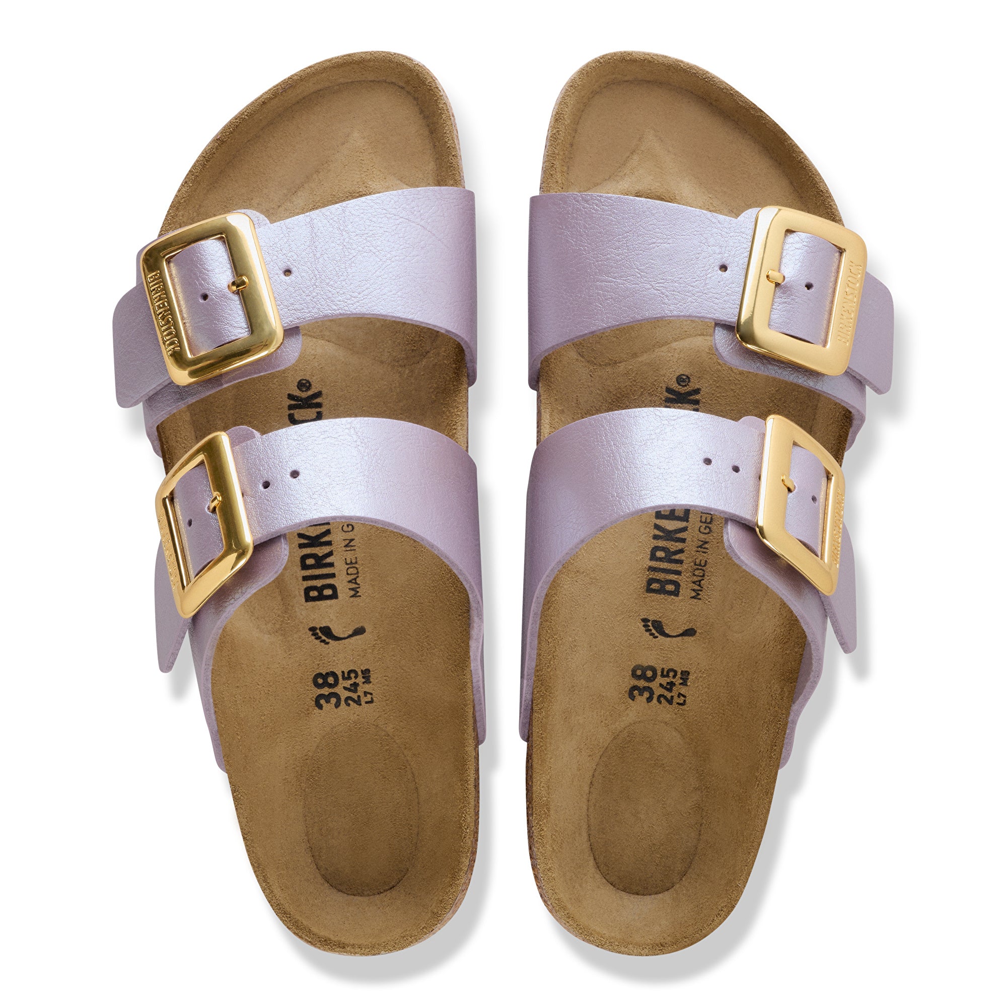 Birkenstock Sydney Luxe Buckle graceful orchid Birko-Flor