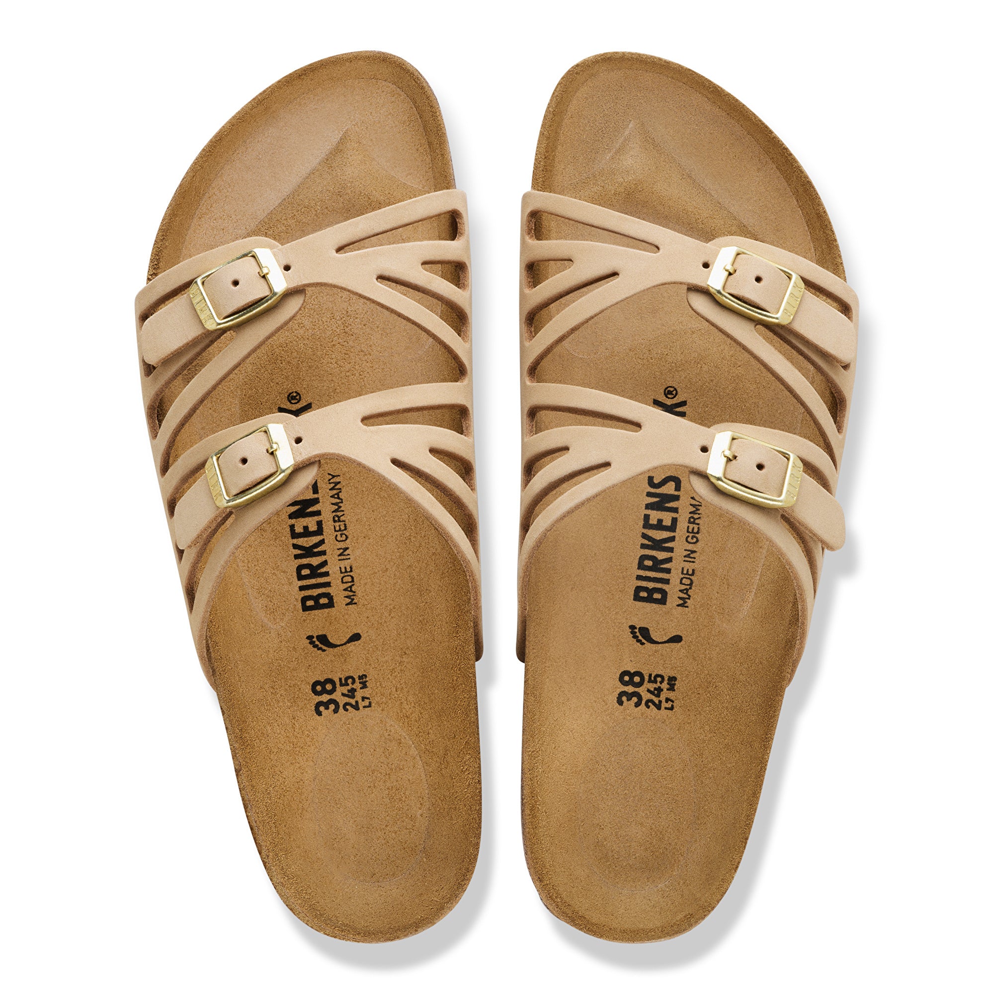 Birkenstock Granada sandcastle nubuck