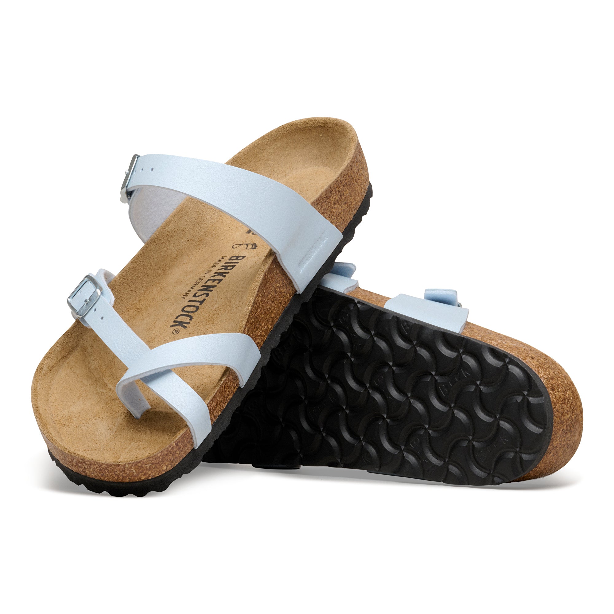 Birkenstock Mayari graceful baby blue Birko-Flor