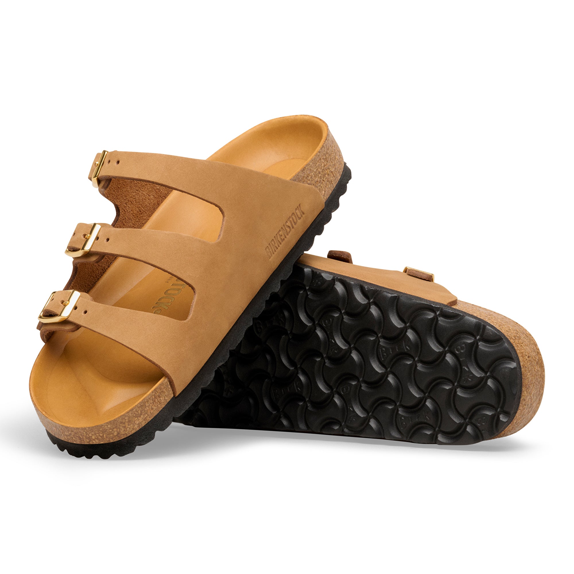 Birkenstock Florida Hex mink nubuck