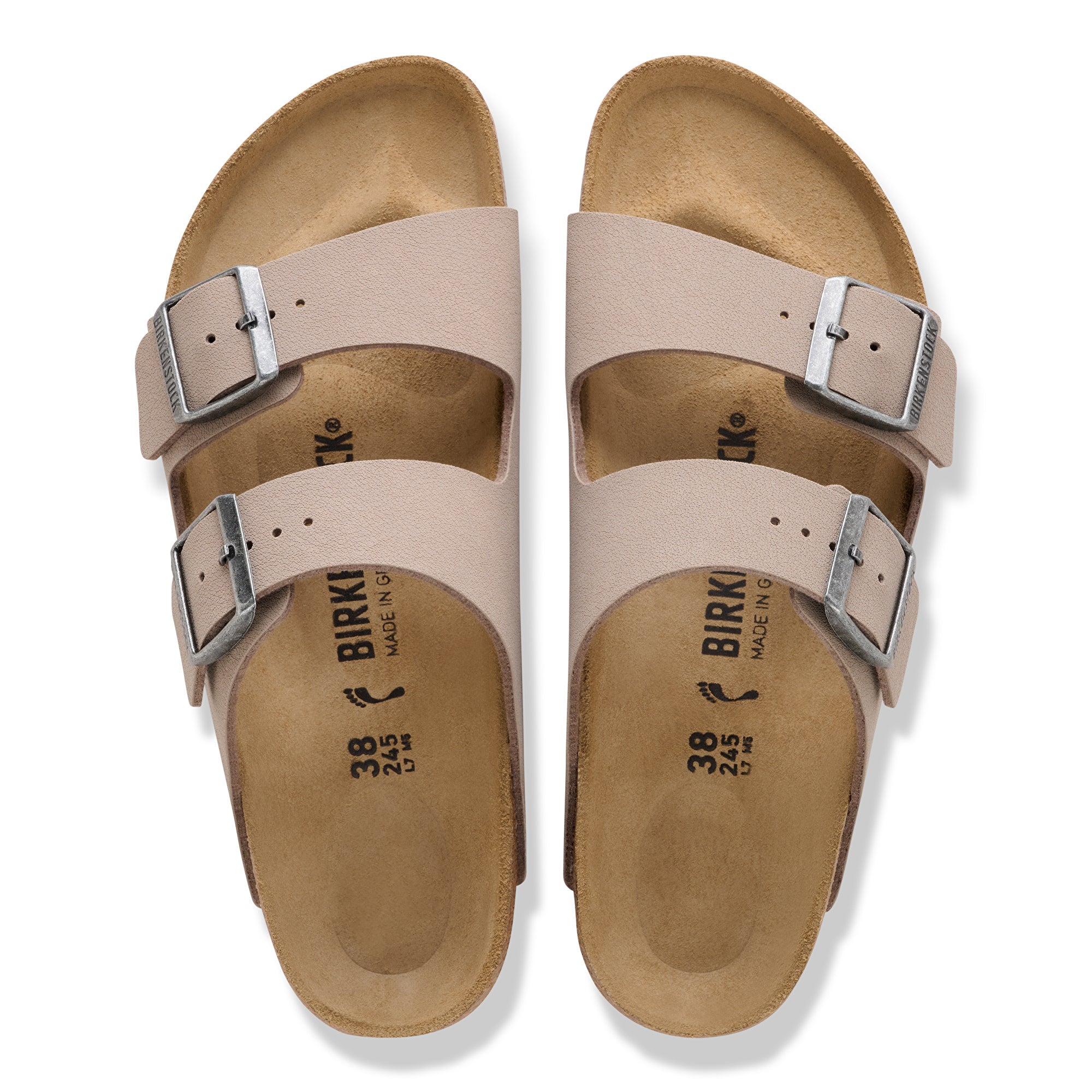 Birkenstock Arizona gray taupe Birkibuc