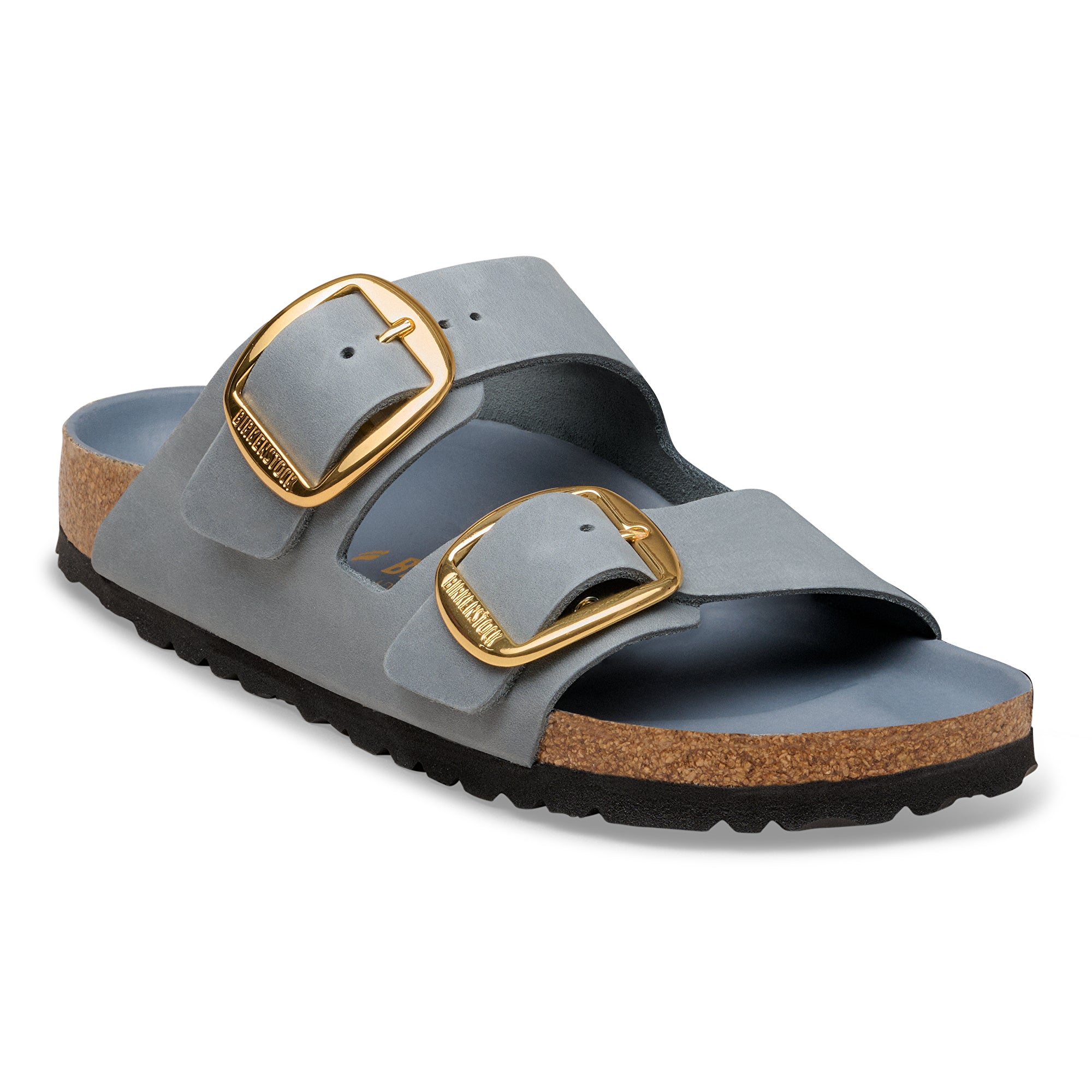 Birkenstock Arizona Big Buckle basalt gray oiled leather