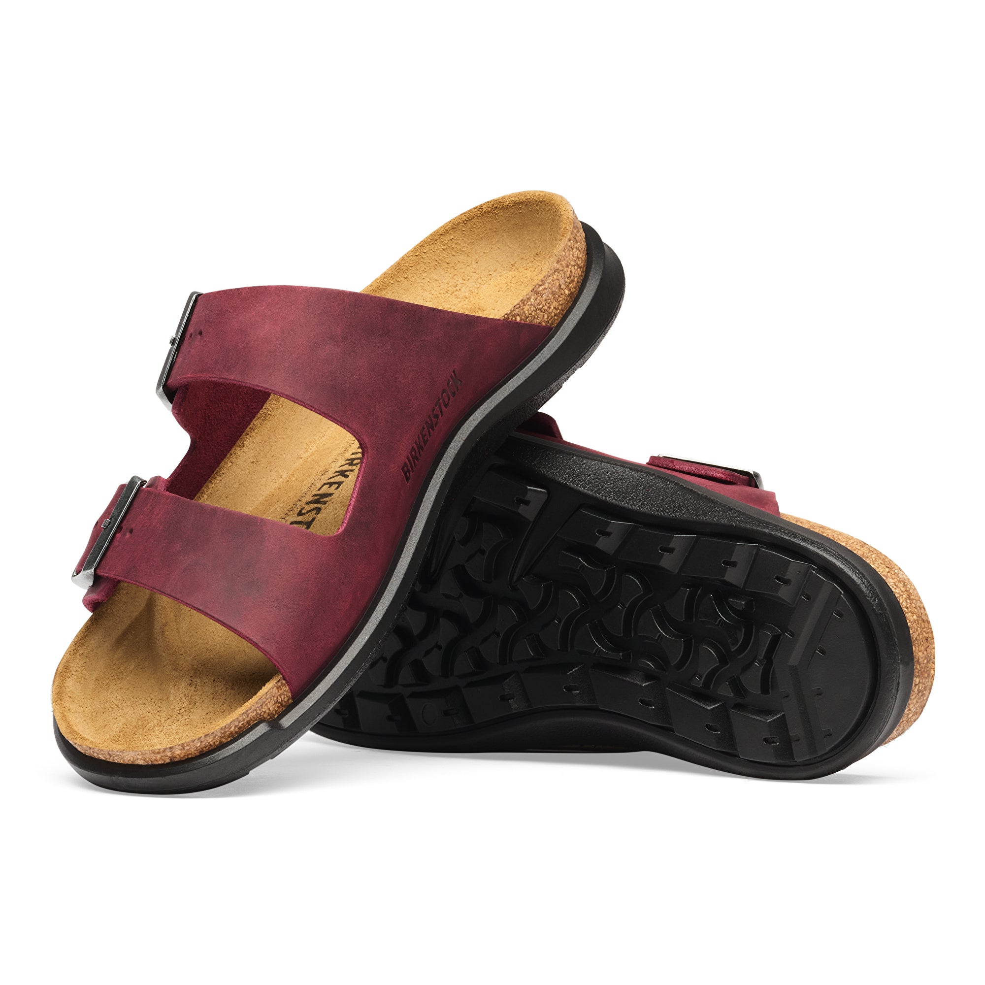 Birkenstock Women's Arizona Crosstown zinfandel oiled leather