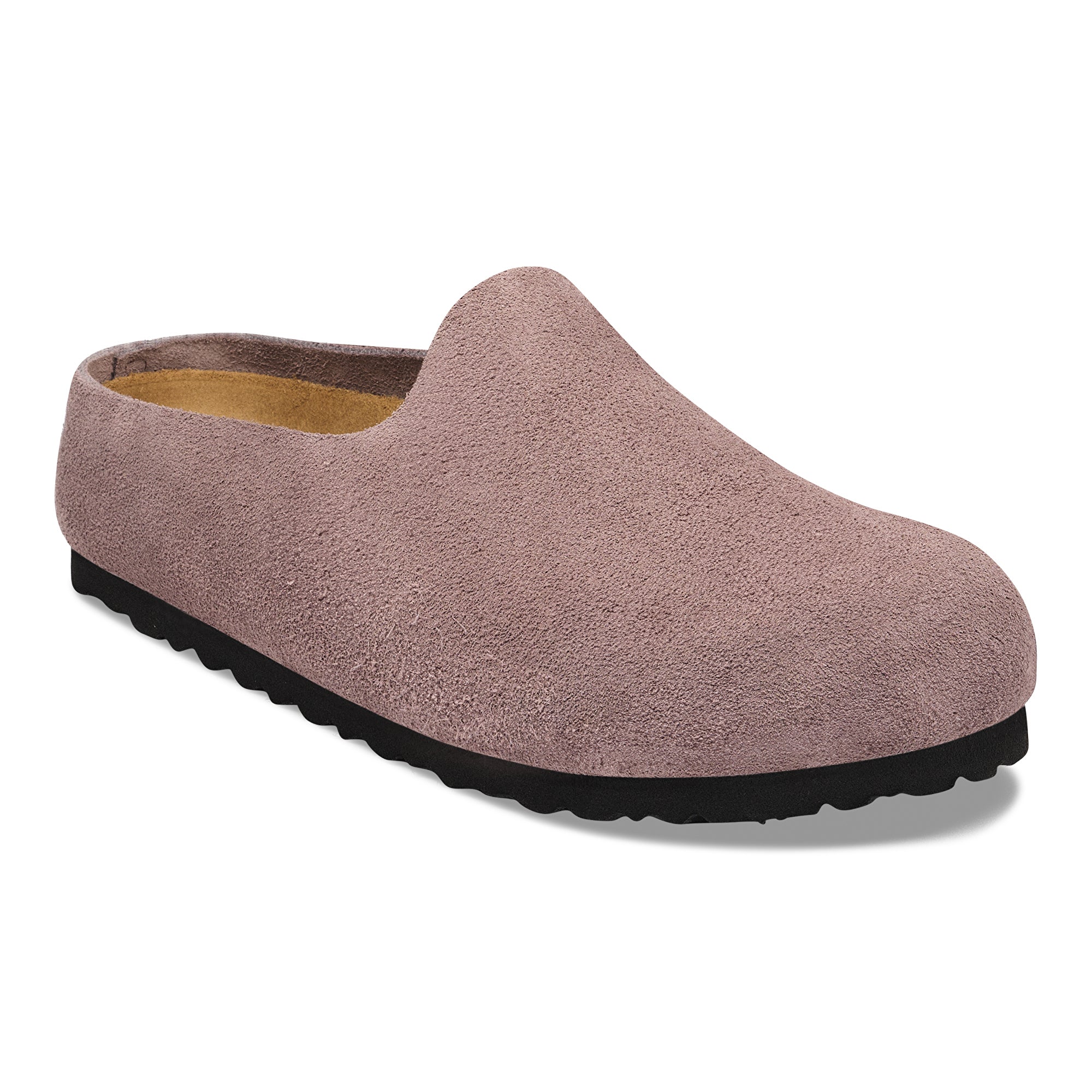 Birkenstock Amsterdam Wrapped faded purple suede