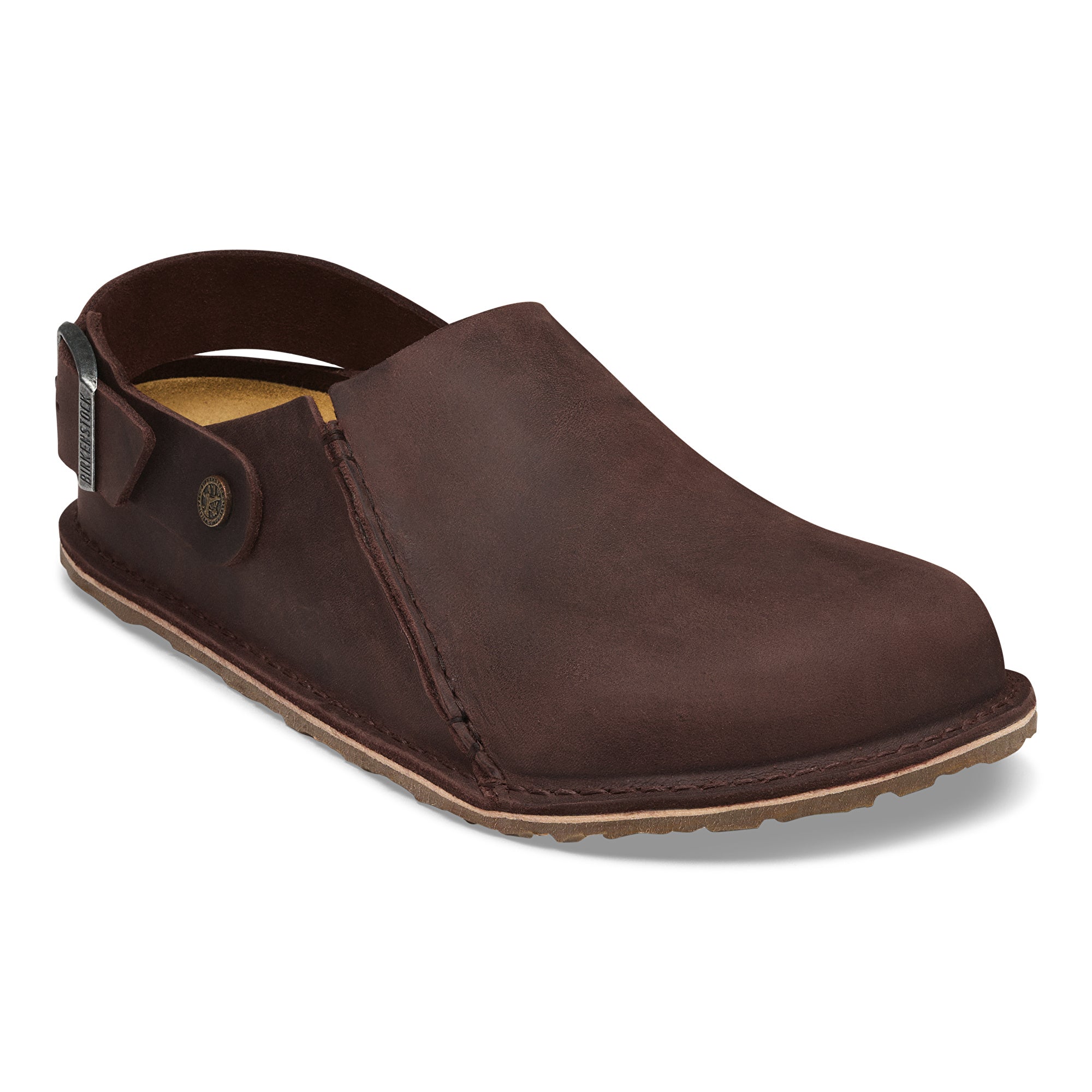 Birkenstock Lutry Wide Strap habana oiled leather