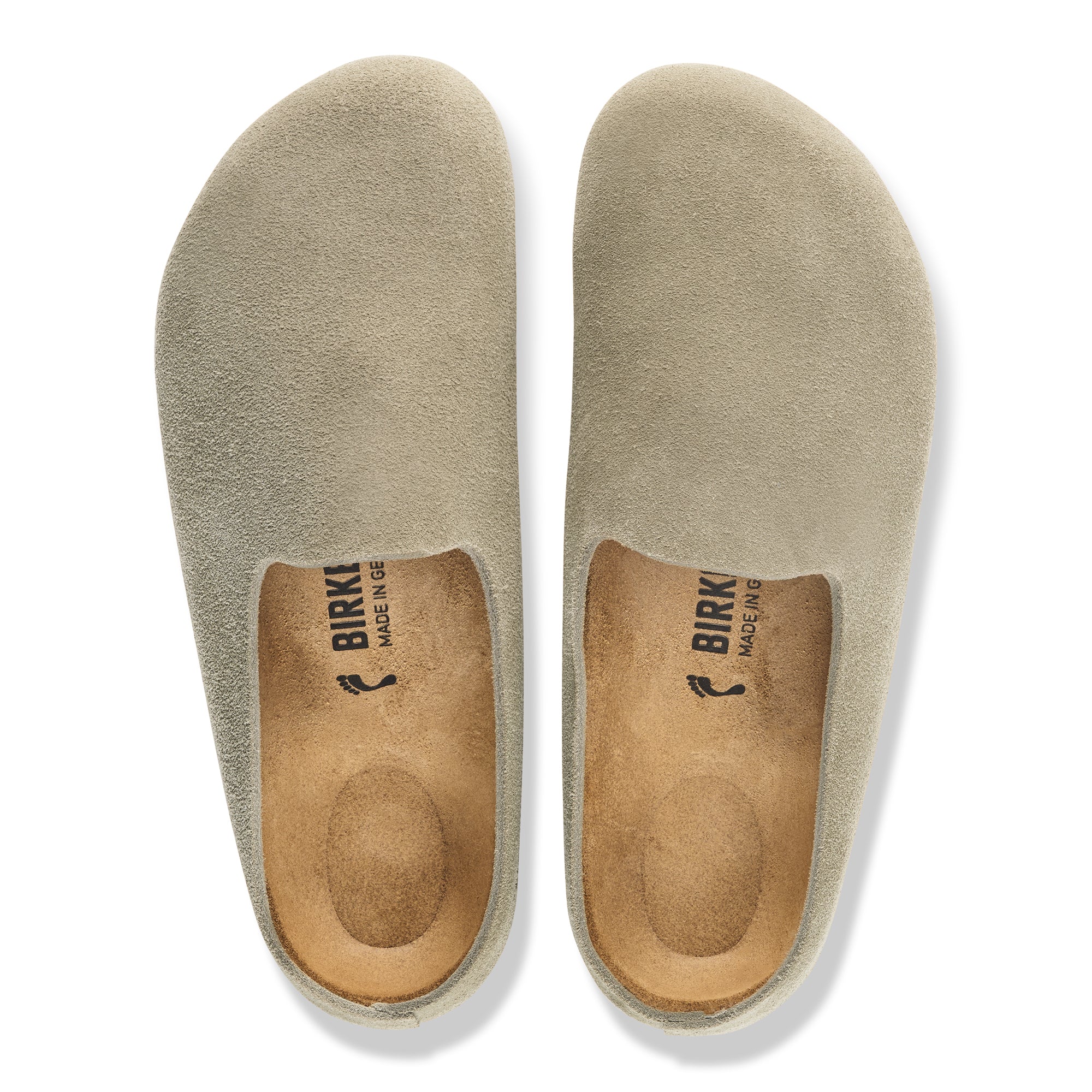 Birkenstock Amsterdam Wrapped taupe suede