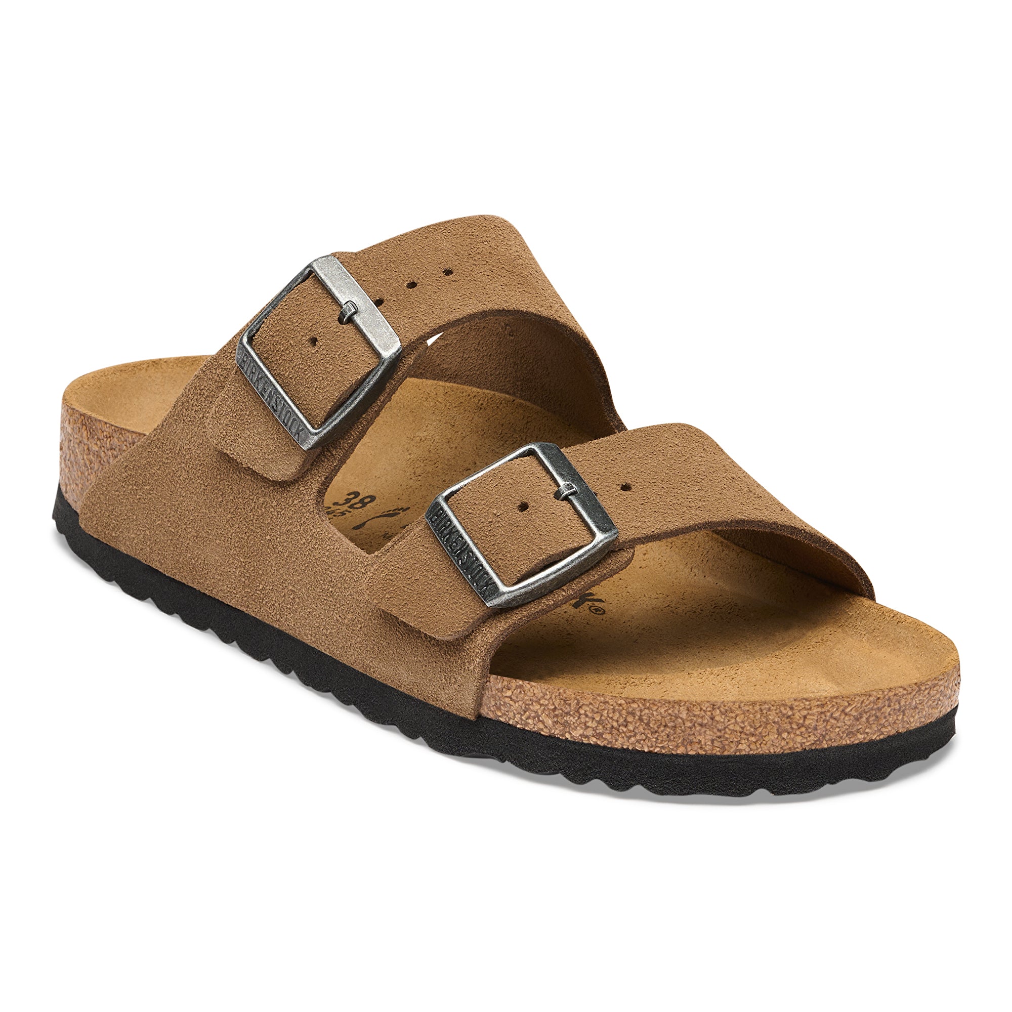 靴 Brown Birkenstock 27cm/42 Birkenstock Arizona dark tea suede