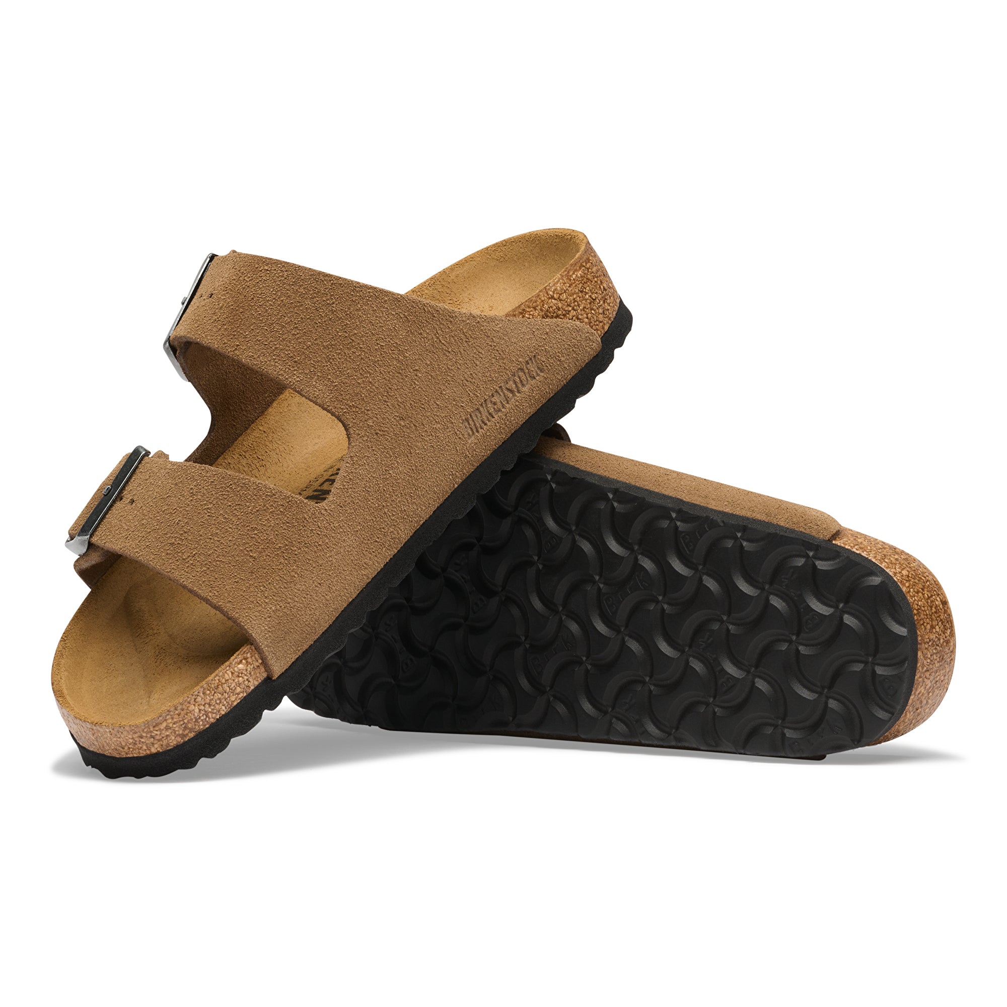 Birkenstock Arizona dark tea suede