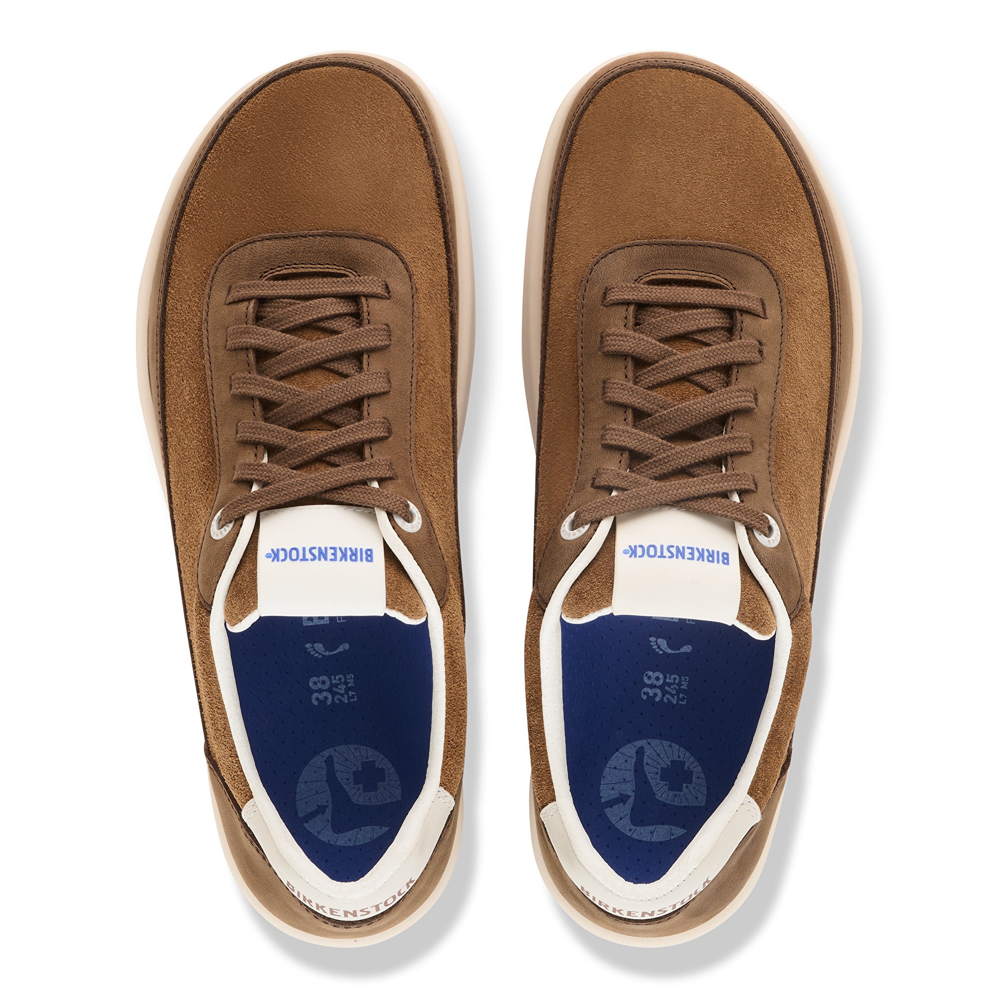 Birkenstock Honnef City dark tea suede/carafe nubuck