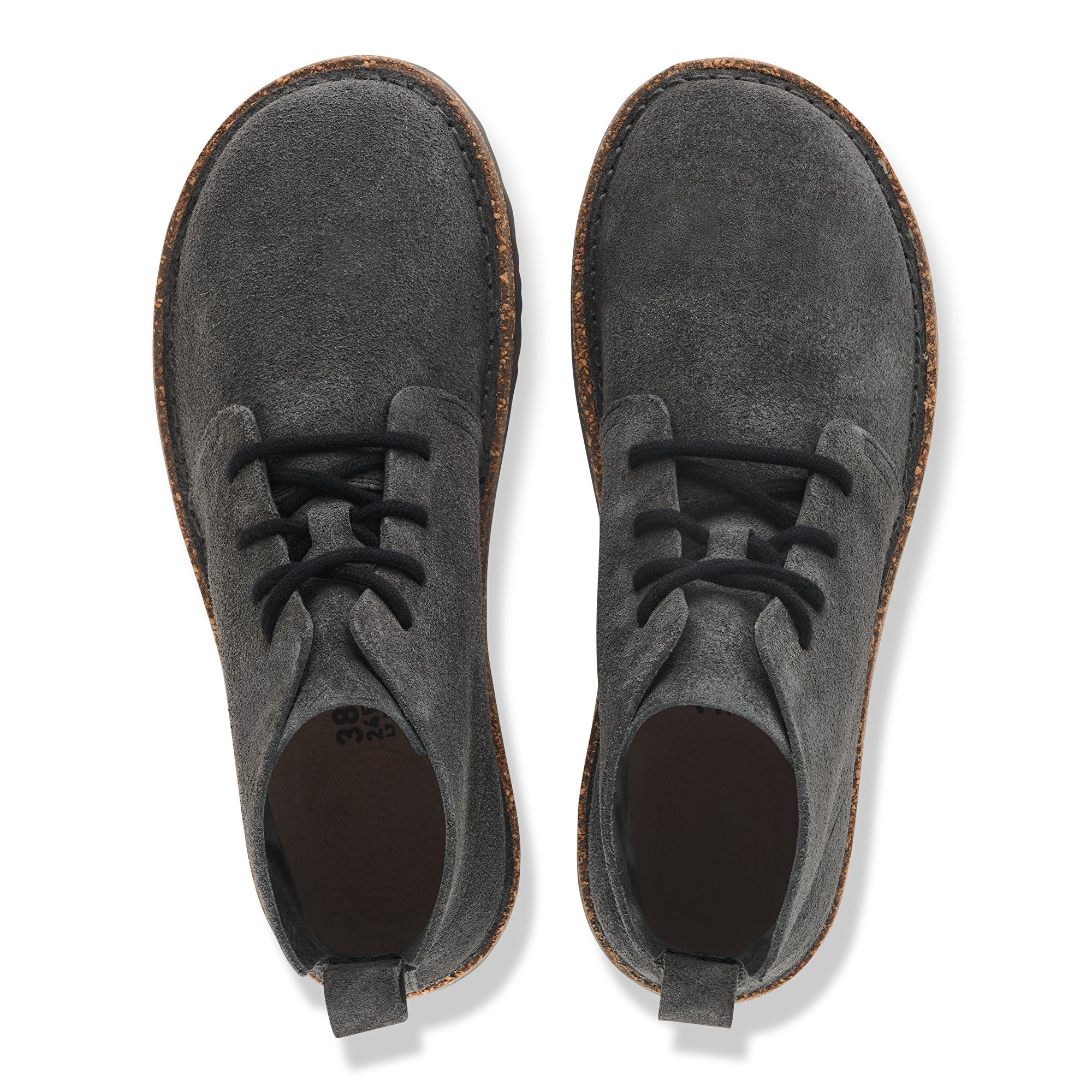 Birkenstock Uppsala Mid Chukka charcoal suede