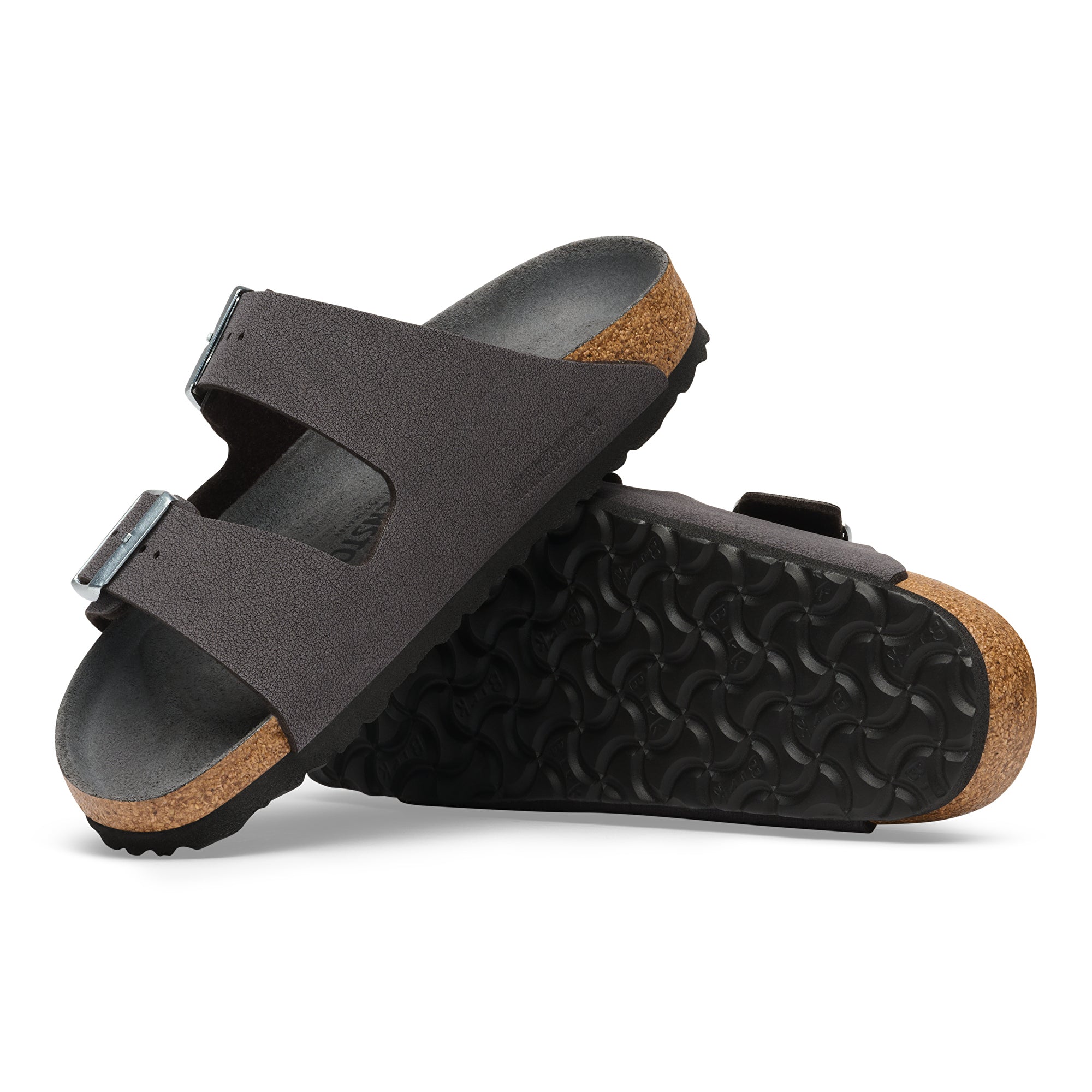 Birkenstock Arizona velvet gray Birkibuc