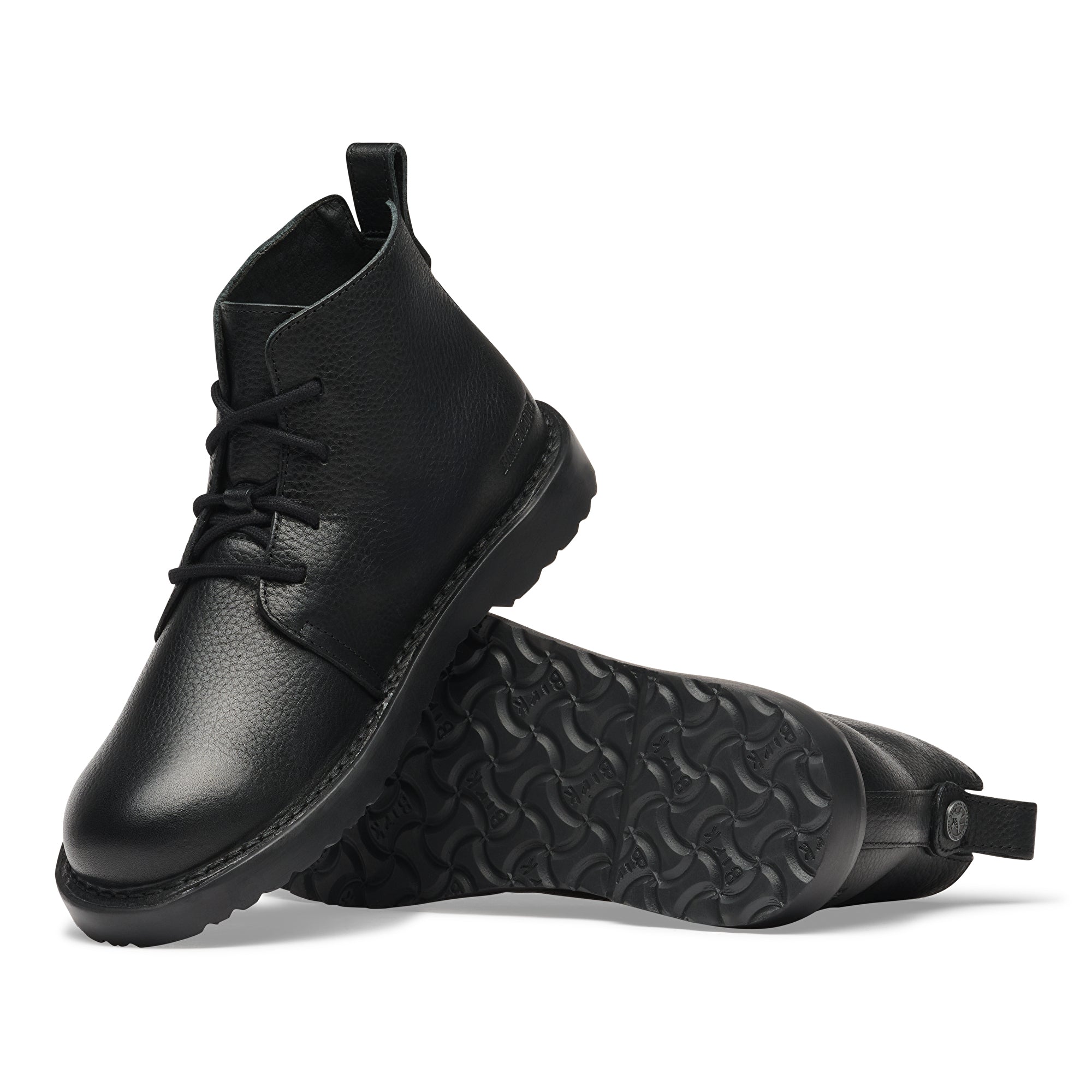 Birkenstock Uppsala Mid Chukka black leather