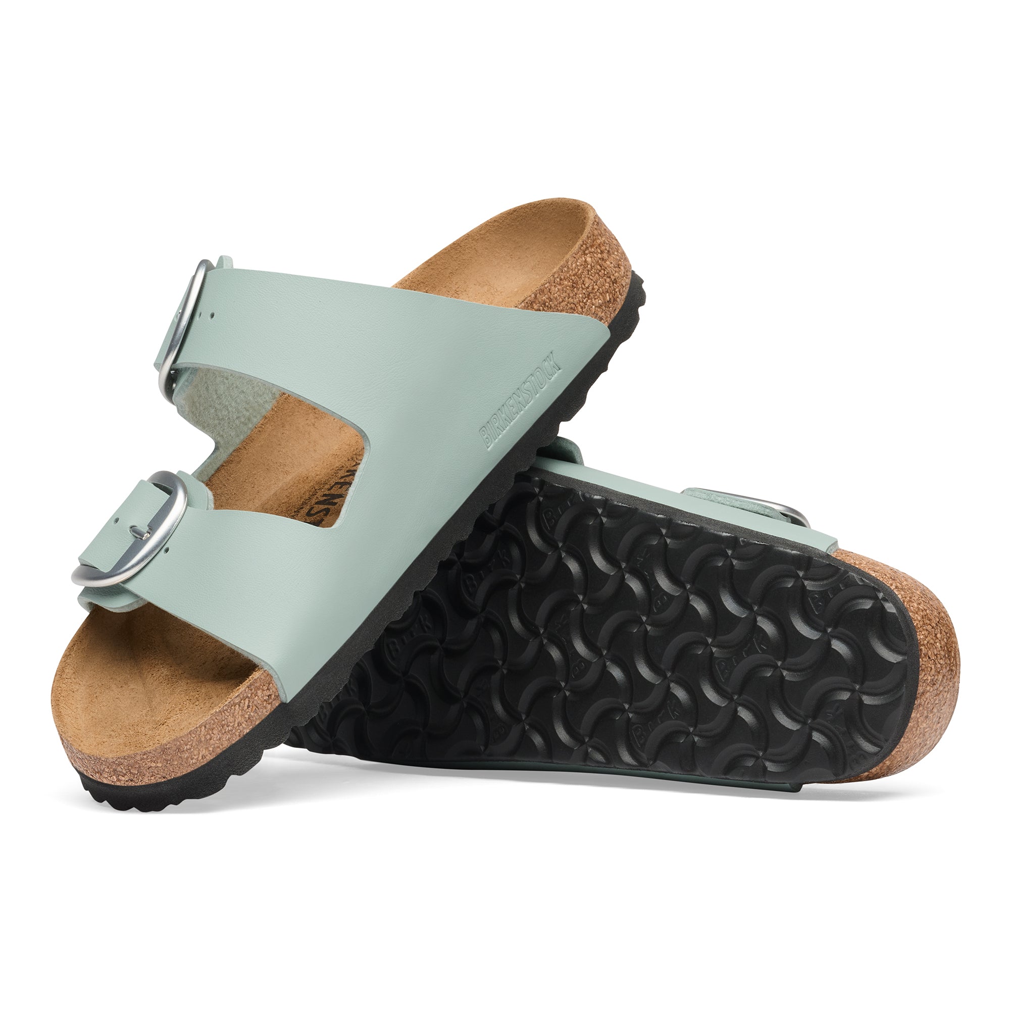 Birkenstock Arizona Big Buckle pure sage Birko-Flor