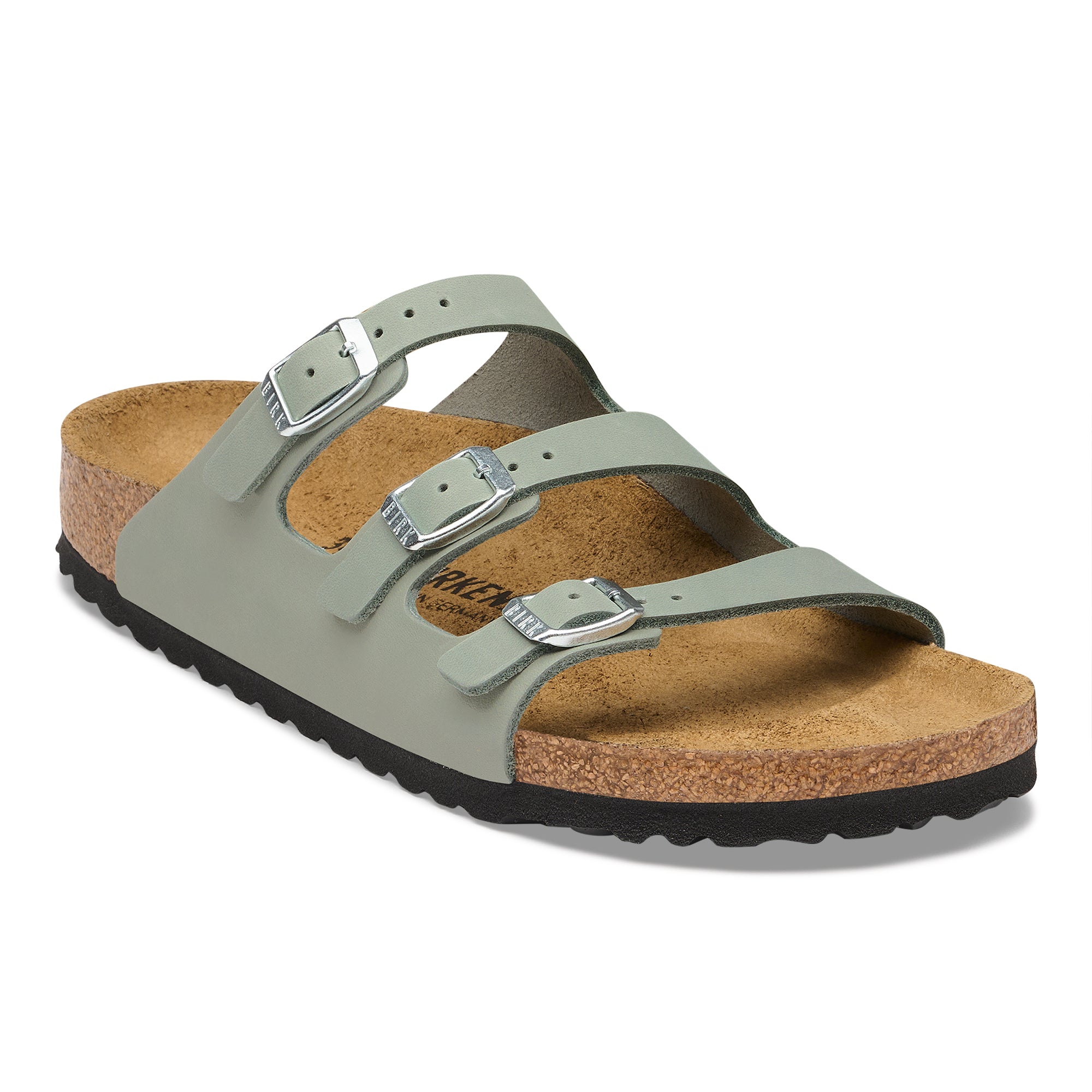 Birkenstock Florida pure sage oiled leather