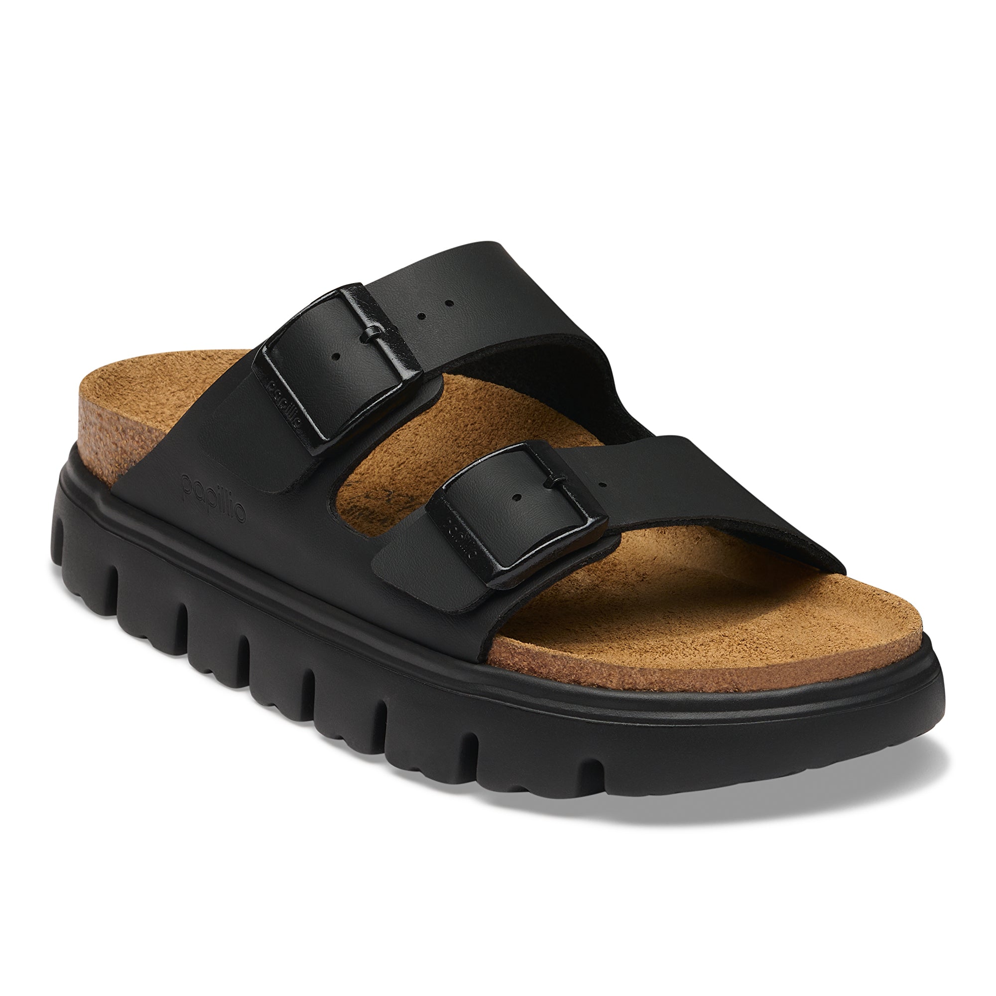 Papillio Arizona Chunky black Birko-Flor by Birkenstock