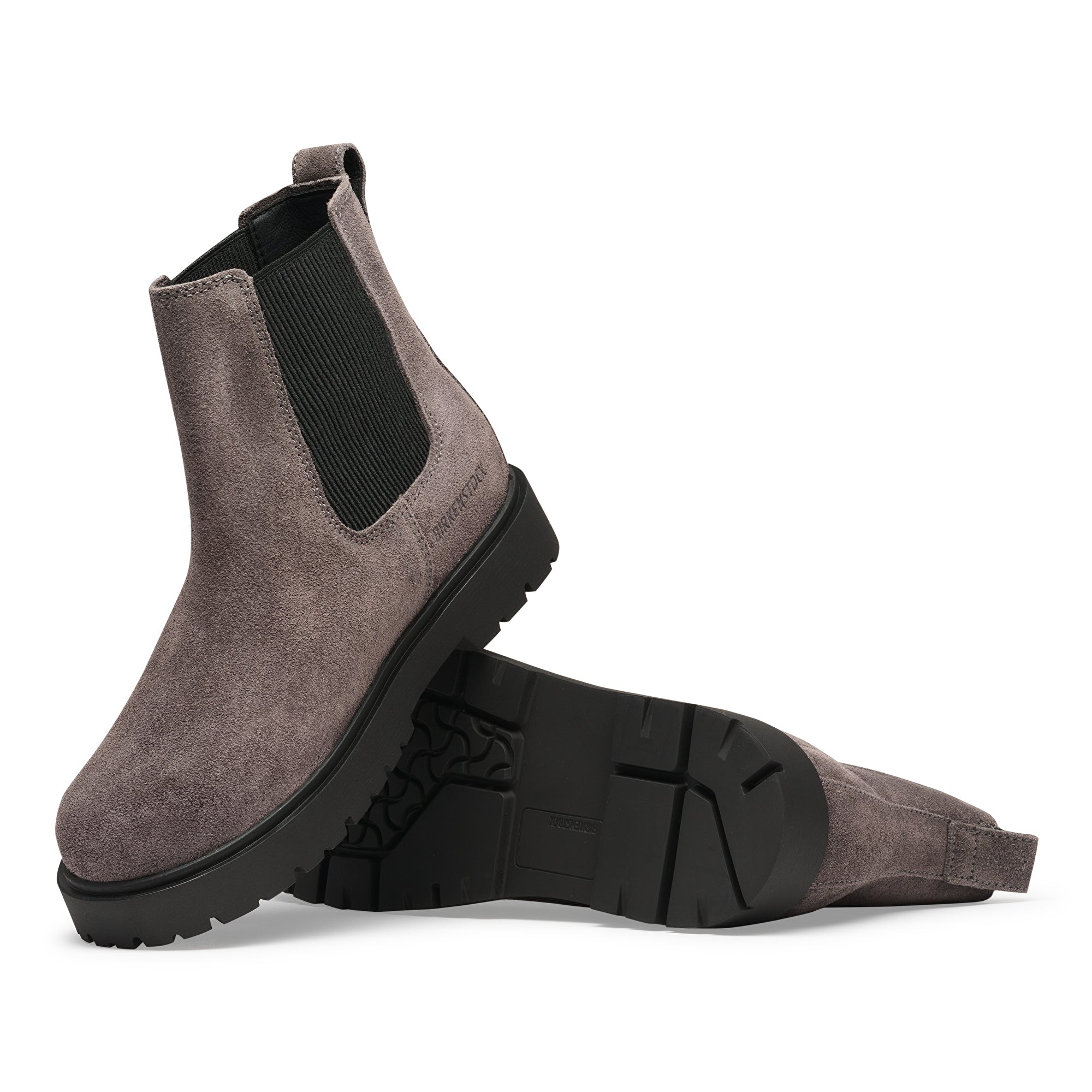Birkenstock Highwood velvet gray suede