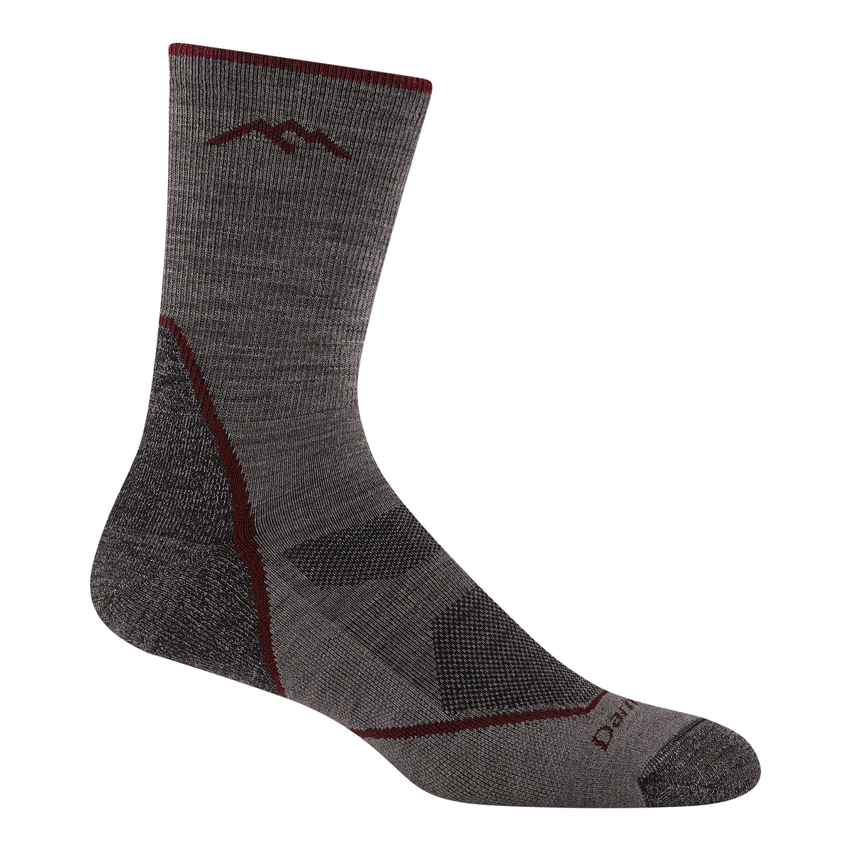 Darn Tough Men's Hiker Micro Crew Lightweight with Cushion taupe