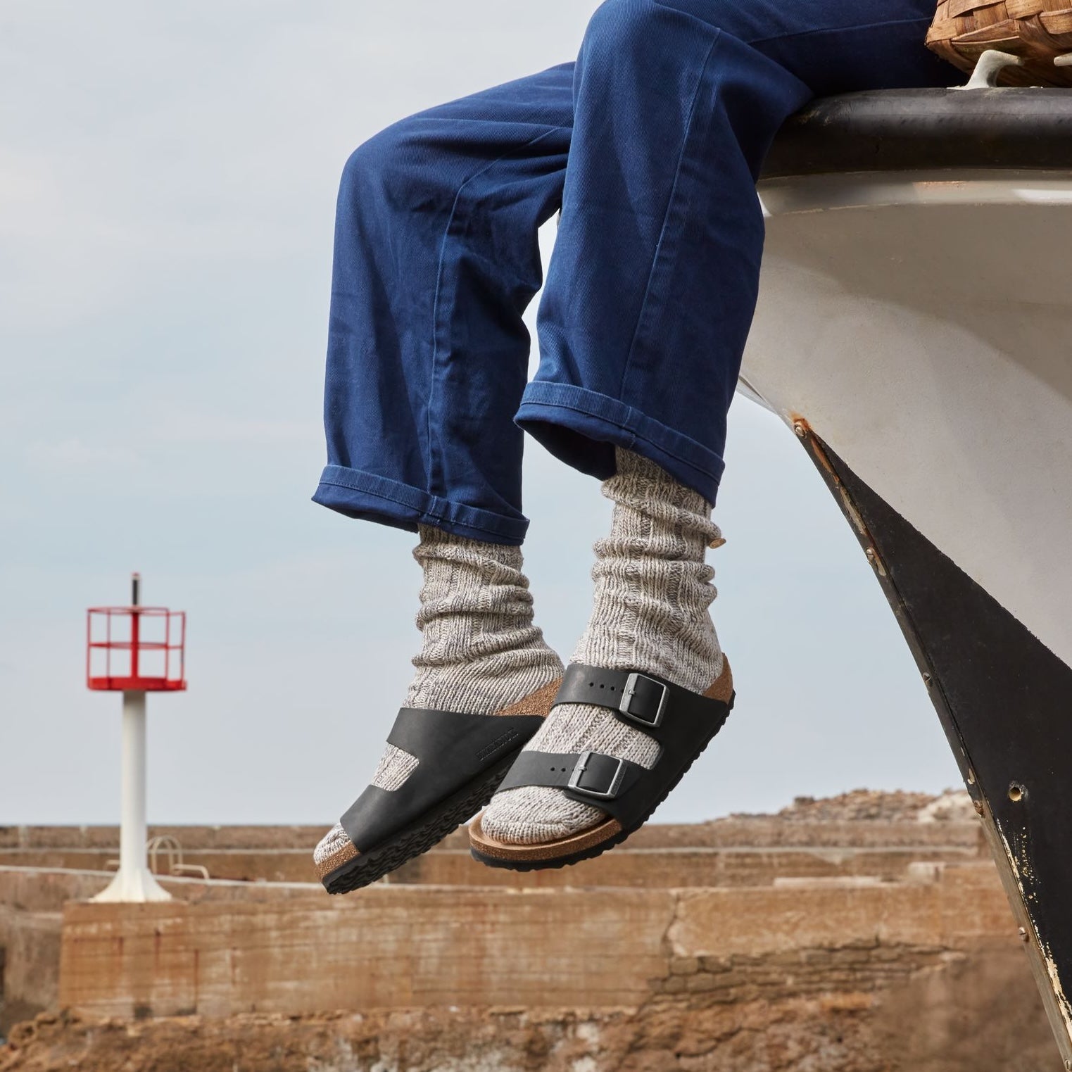 Birkenstock Arizona black oiled leather