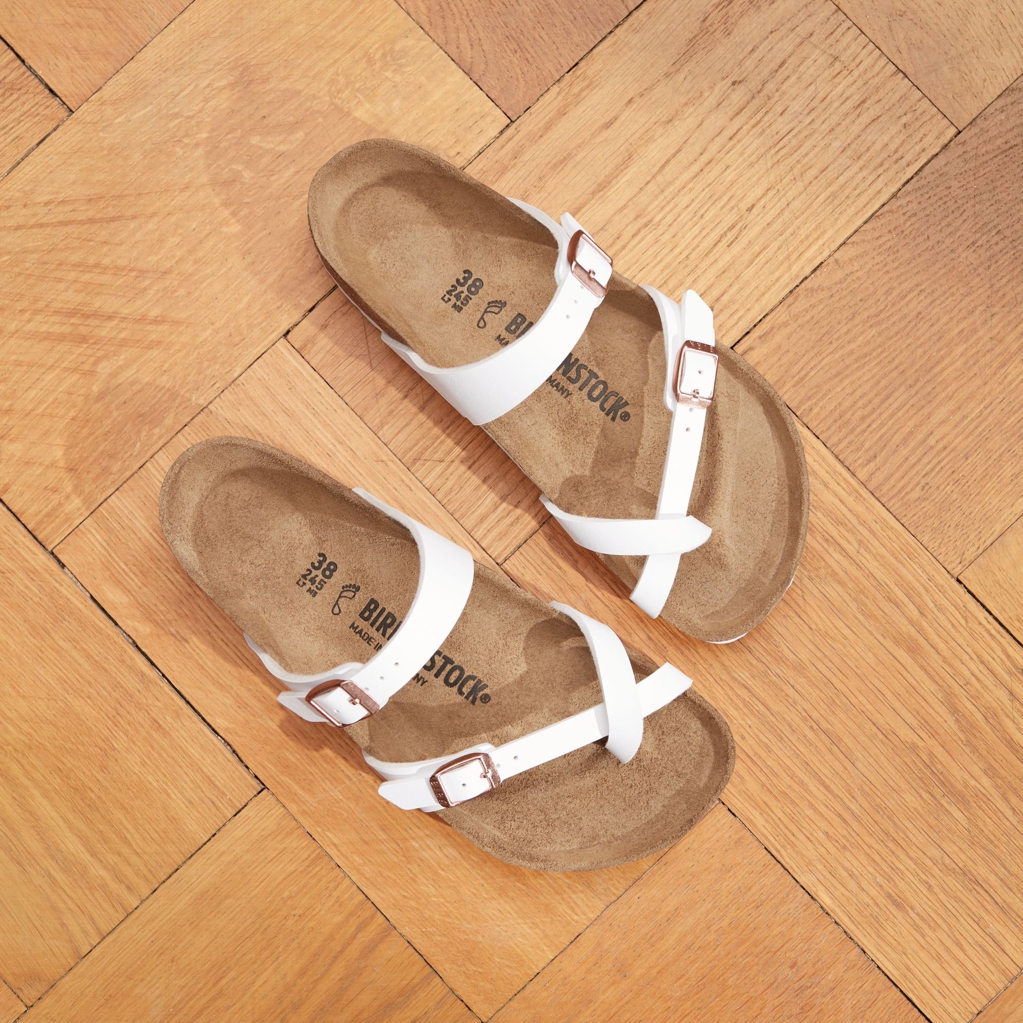 Birkenstock Mayari white Birko-Flor