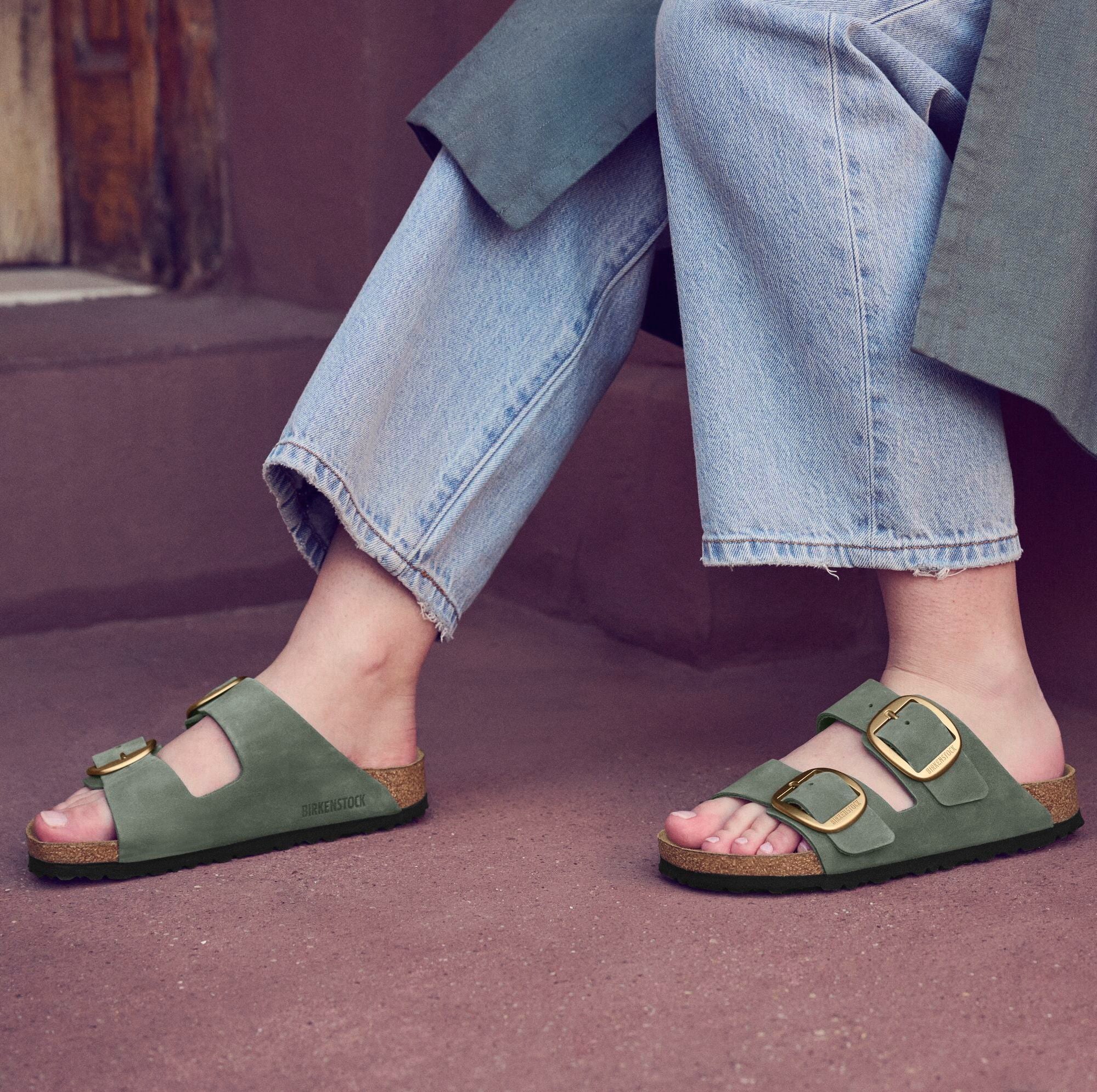 Birkenstock Arizona Big Buckle thyme nubuck