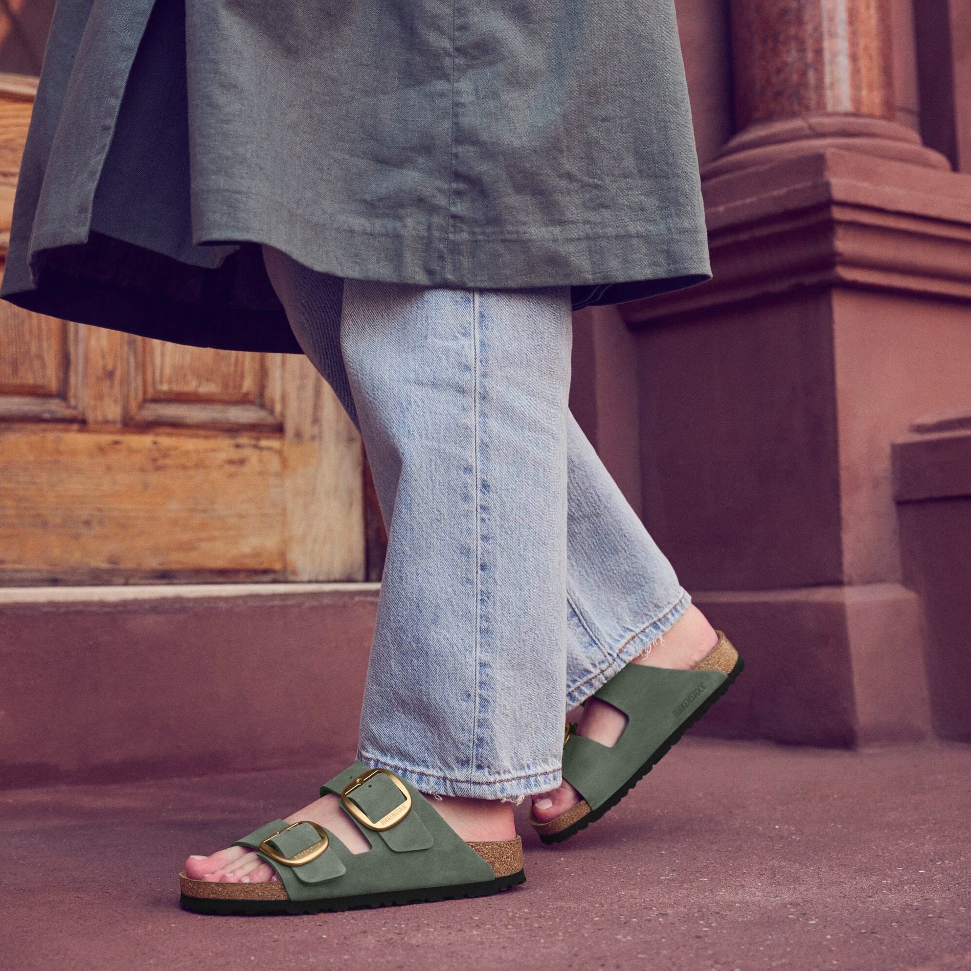 Birkenstock Arizona Big Buckle thyme nubuck